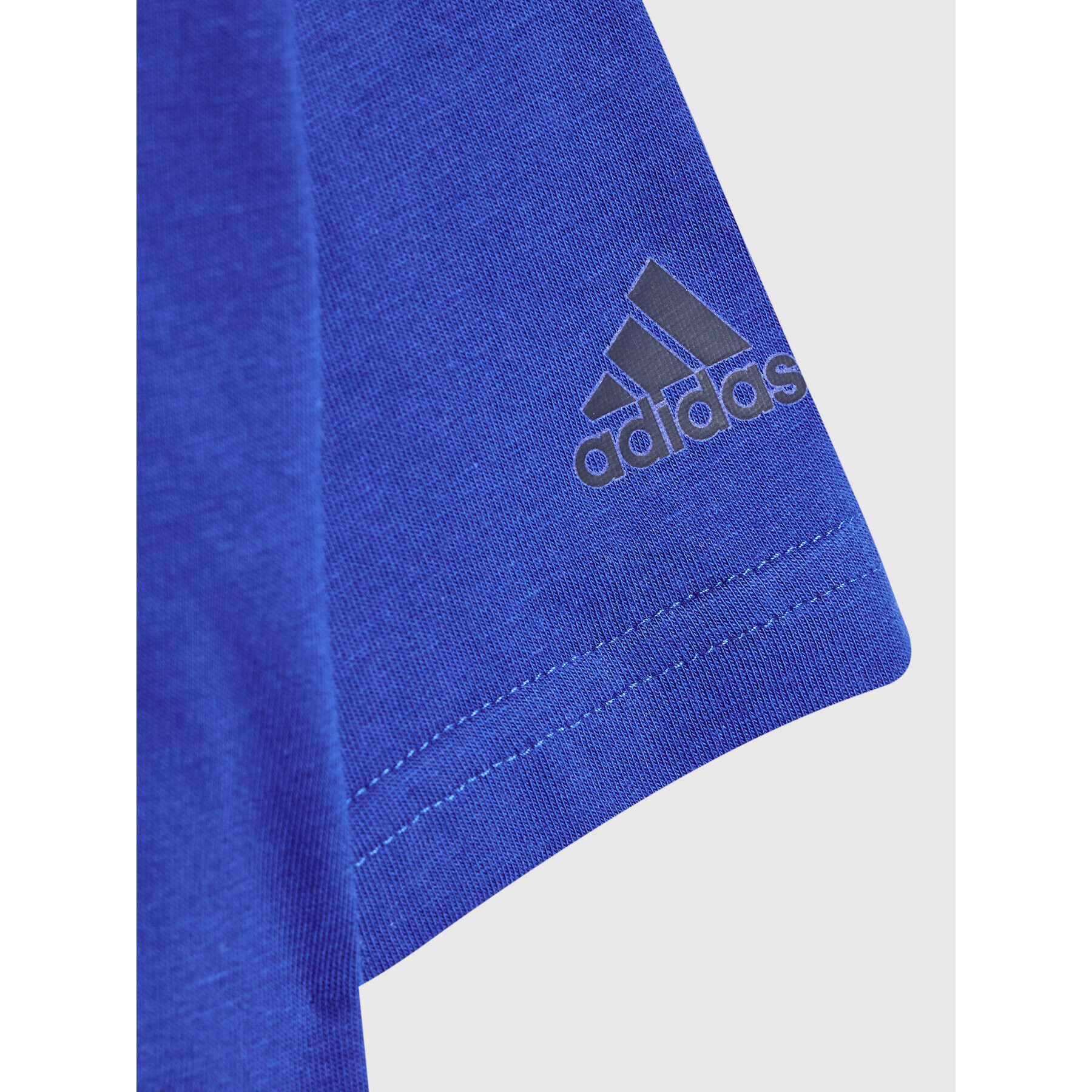 adidas T-Shirt Logo HF1823 Modrá Regular Fit - Pepit.cz