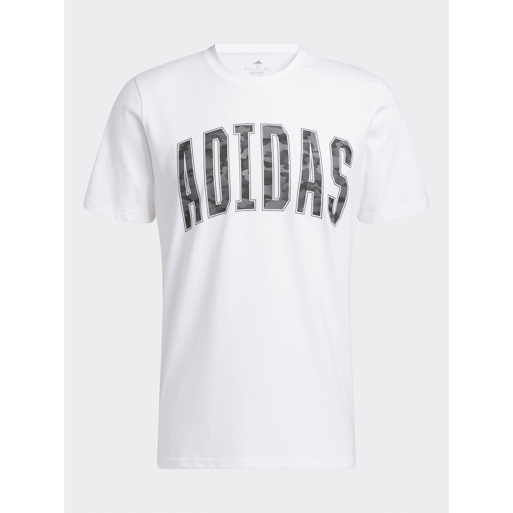 adidas T-Shirt Sportswear Camo T-Shirt HA7211 Bílá Regular Fit - Pepit.cz