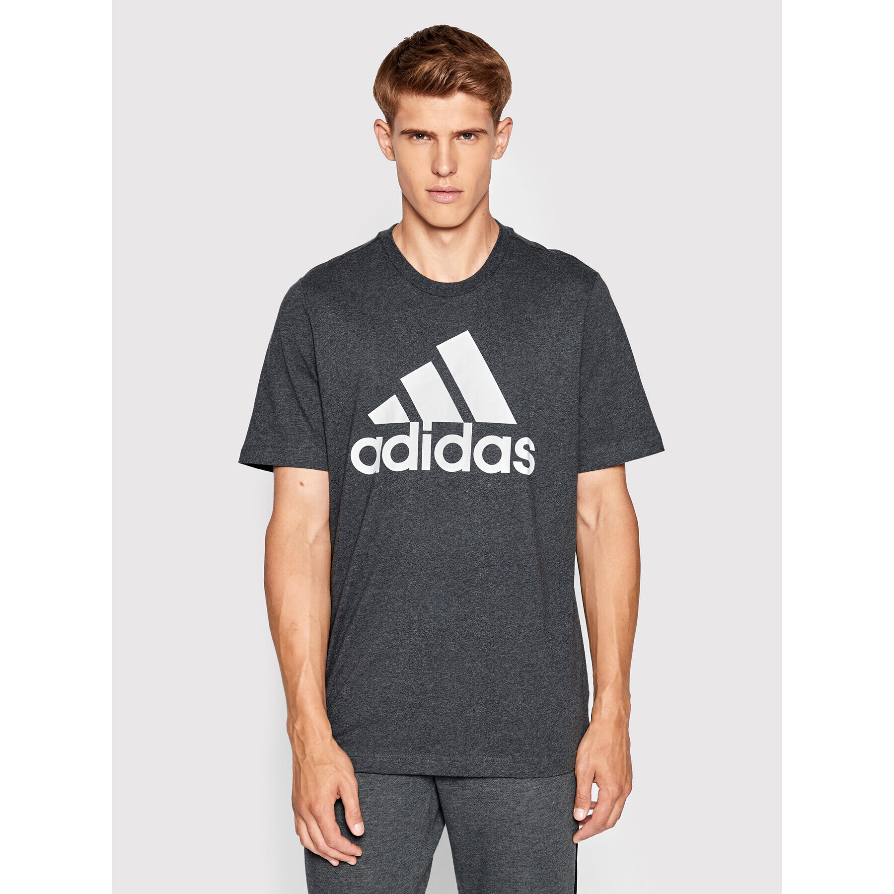 adidas T-Shirt Sportswear HL2248 Šedá Regular Fit - Pepit.cz