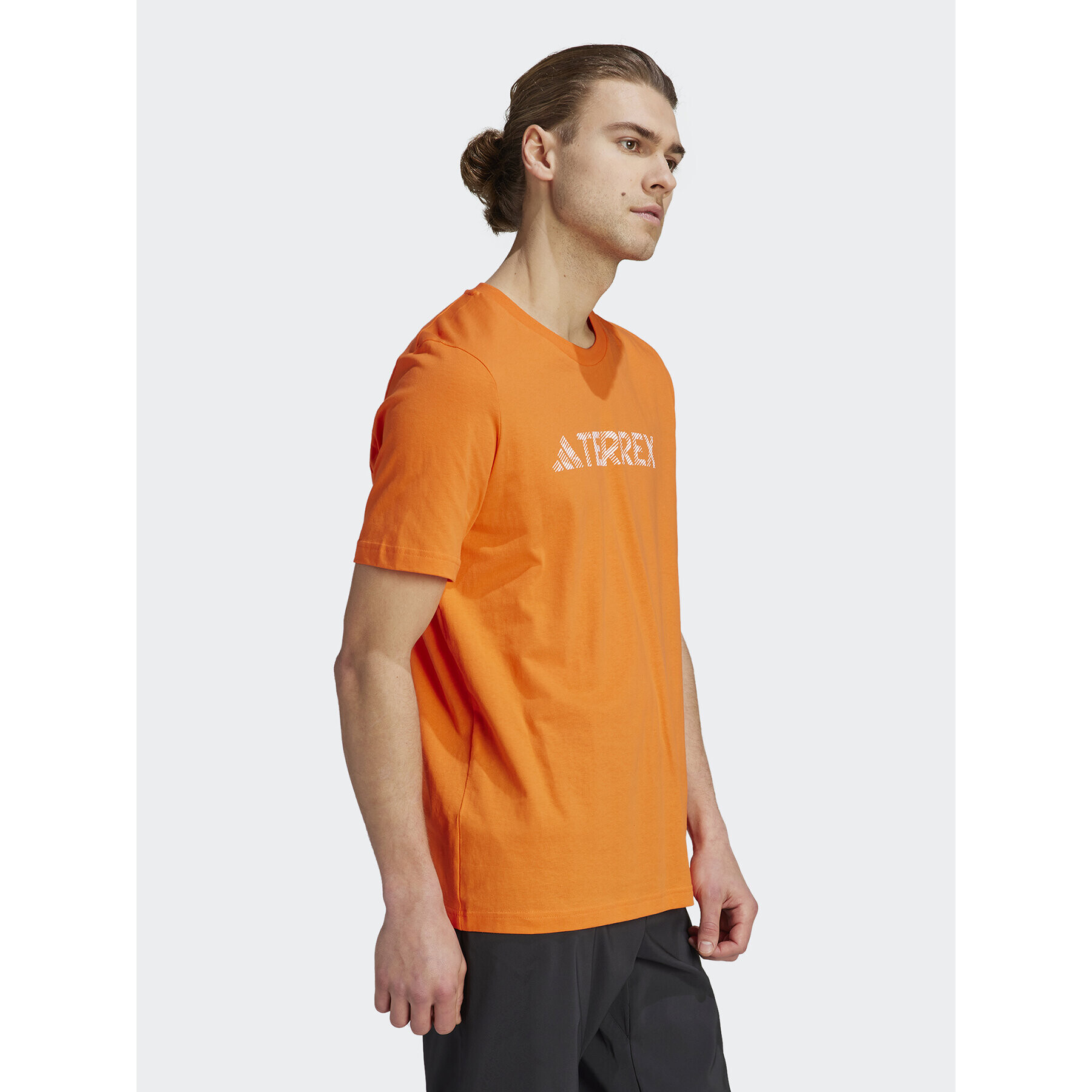 adidas T-Shirt Terrex Classic Logo T-Shirt HY1694 Oranžová Regular Fit - Pepit.cz