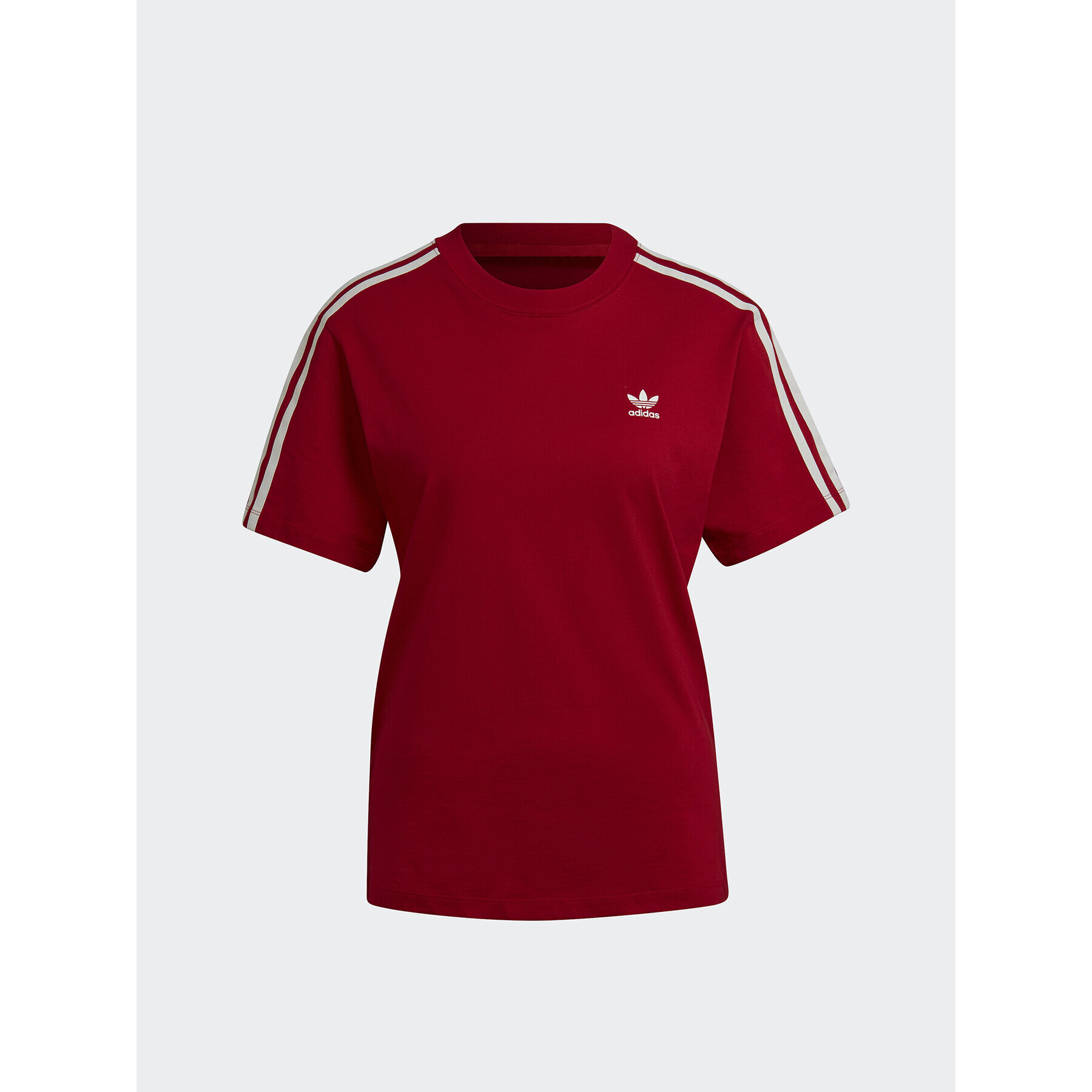 adidas T-Shirt THEBE MAGUGU HK5209 Červená Regular Fit - Pepit.cz