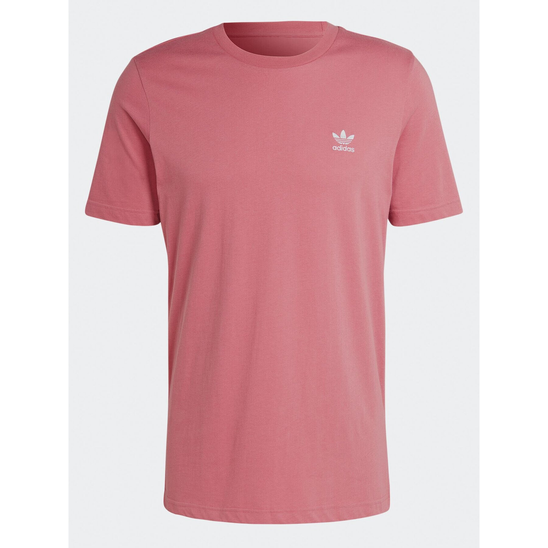 adidas T-Shirt Trefoil Essentials IA4875 Růžová Regular Fit - Pepit.cz