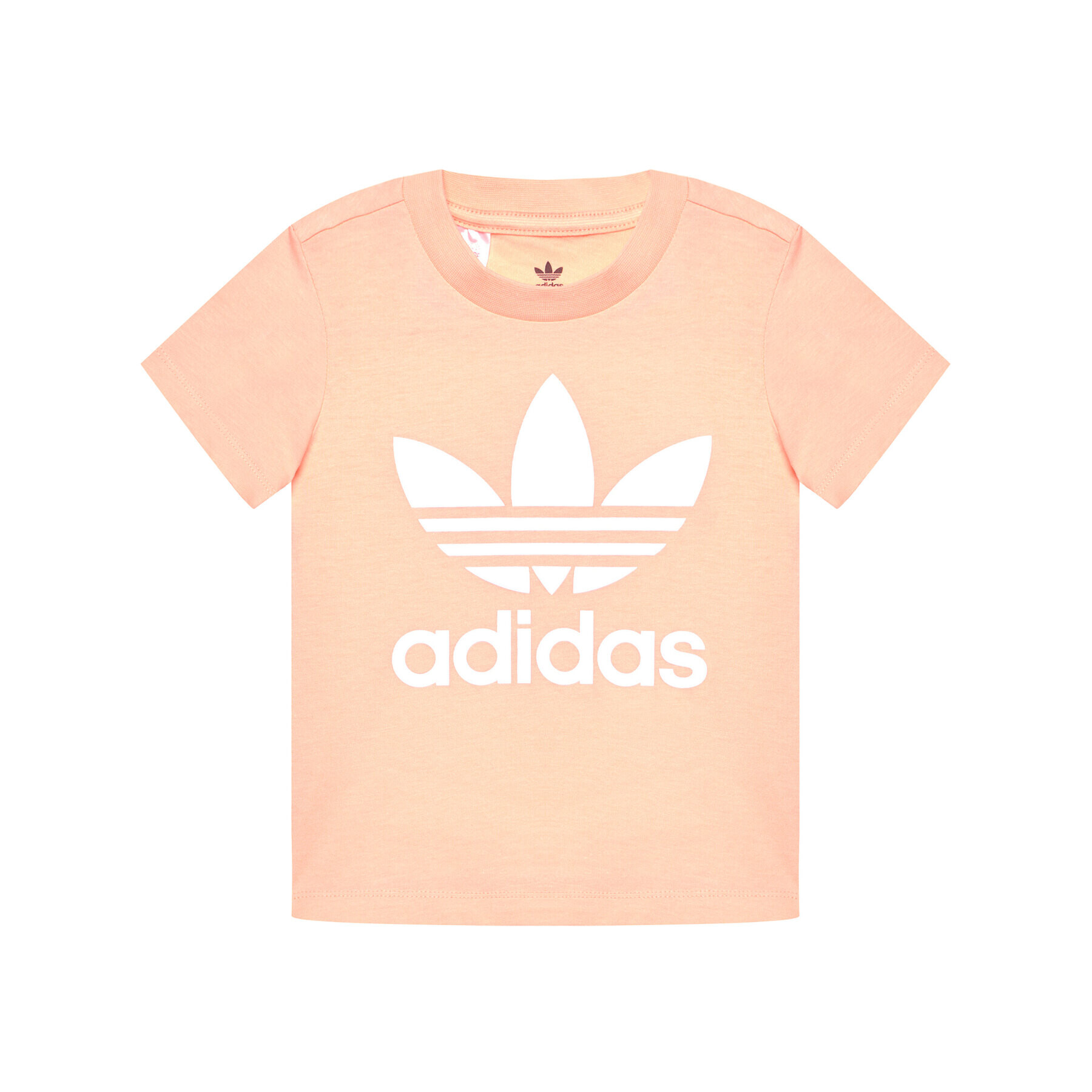 adidas T-Shirt Trefoil GN8176 Růžová Standart Fit - Pepit.cz