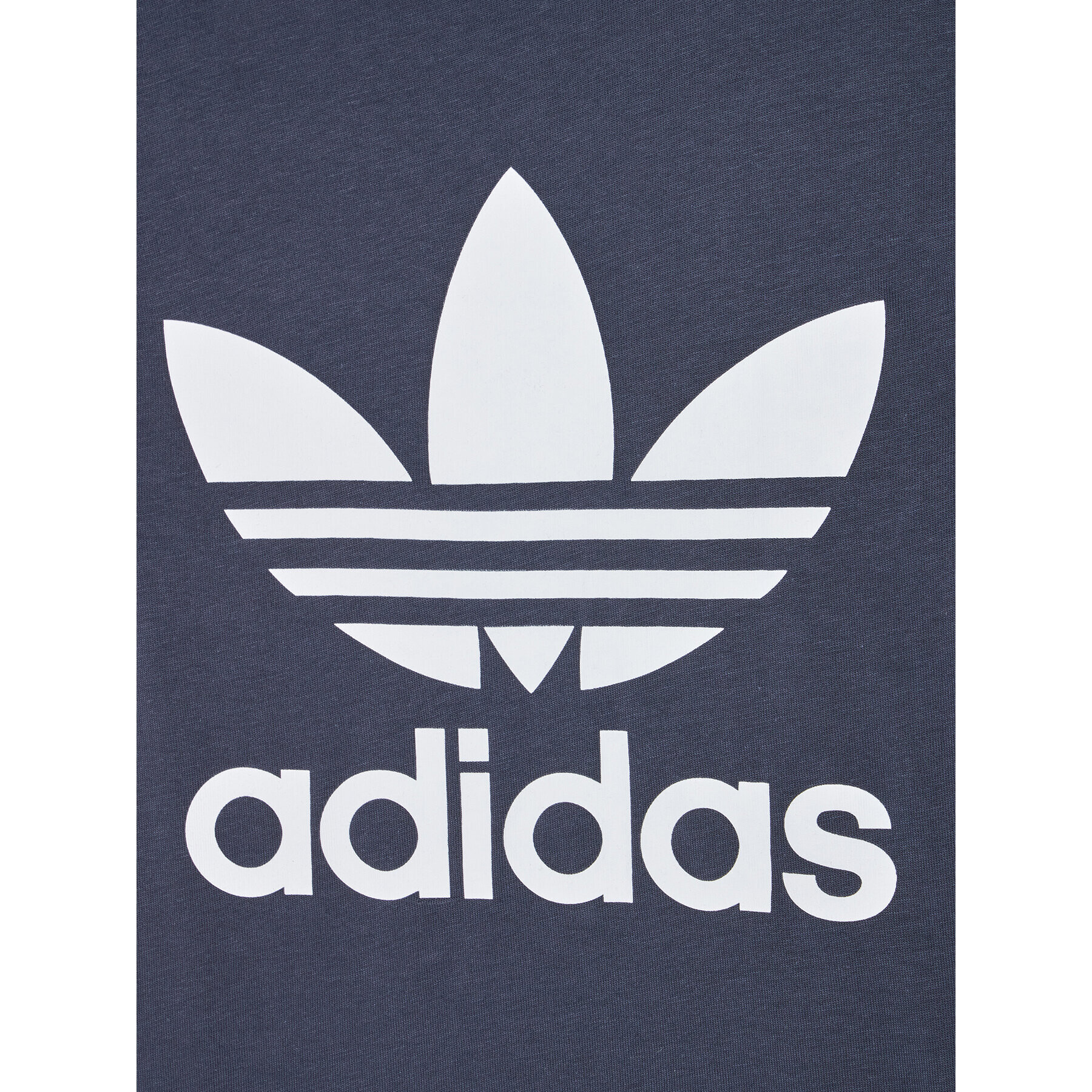 adidas T-Shirt Trefoil HC9601 Tmavomodrá Regular Fit - Pepit.cz