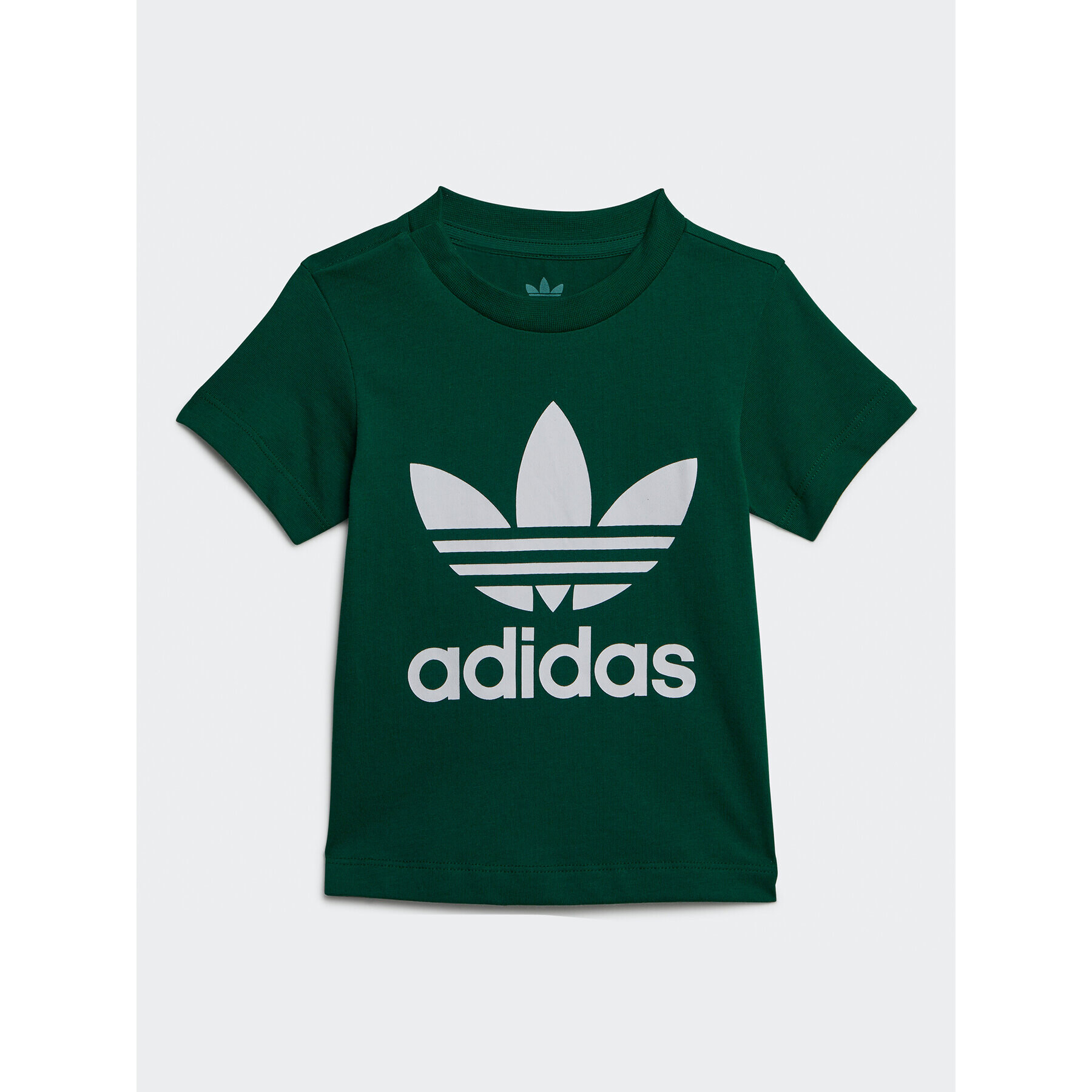 adidas T-Shirt Trefoil IC6114 Zelená Regular Fit - Pepit.cz