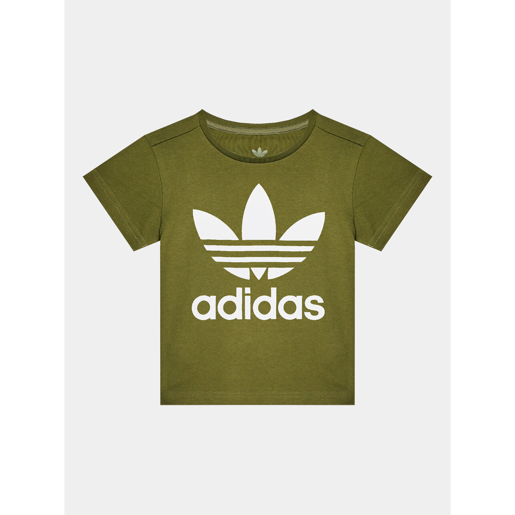 adidas T-Shirt Treofil HC1984 Zelená Regular Fit - Pepit.cz