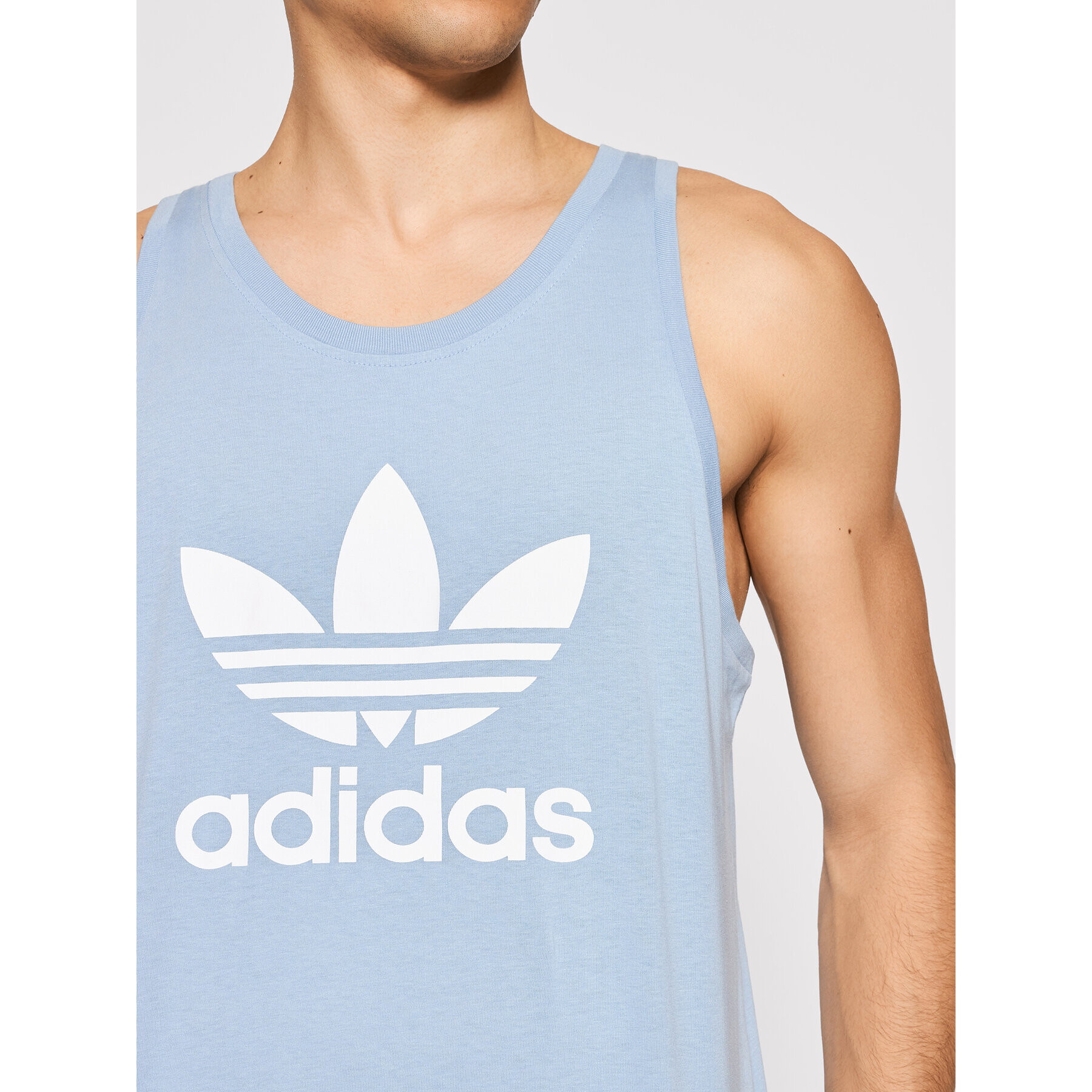 adidas Tank top adicolor Classics Trefoil H06635 Modrá Regular Fit - Pepit.cz