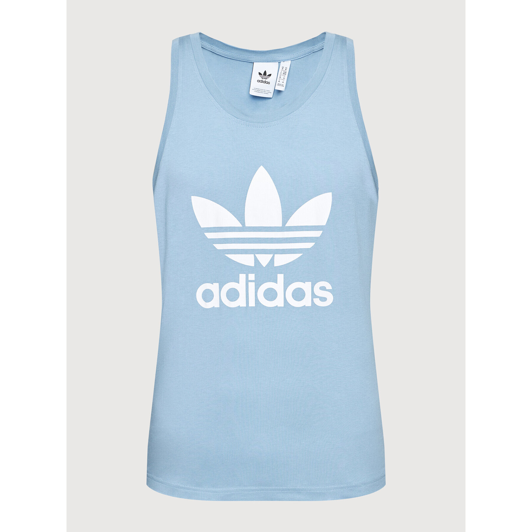 adidas Tank top adicolor Classics Trefoil H06635 Modrá Regular Fit - Pepit.cz