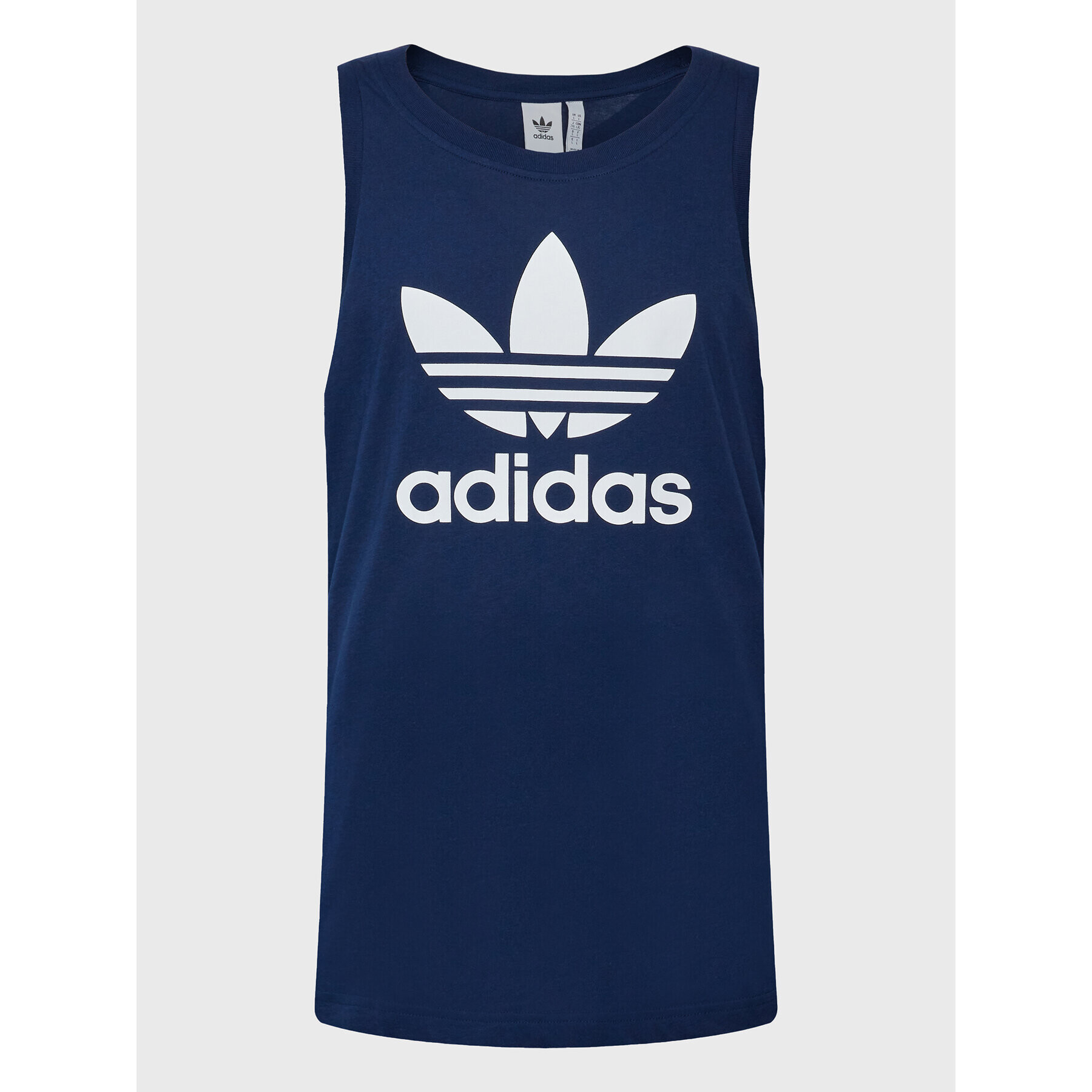 adidas Tank top adicolor Classics Trefoil IA4809 Tmavomodrá Regular Fit - Pepit.cz