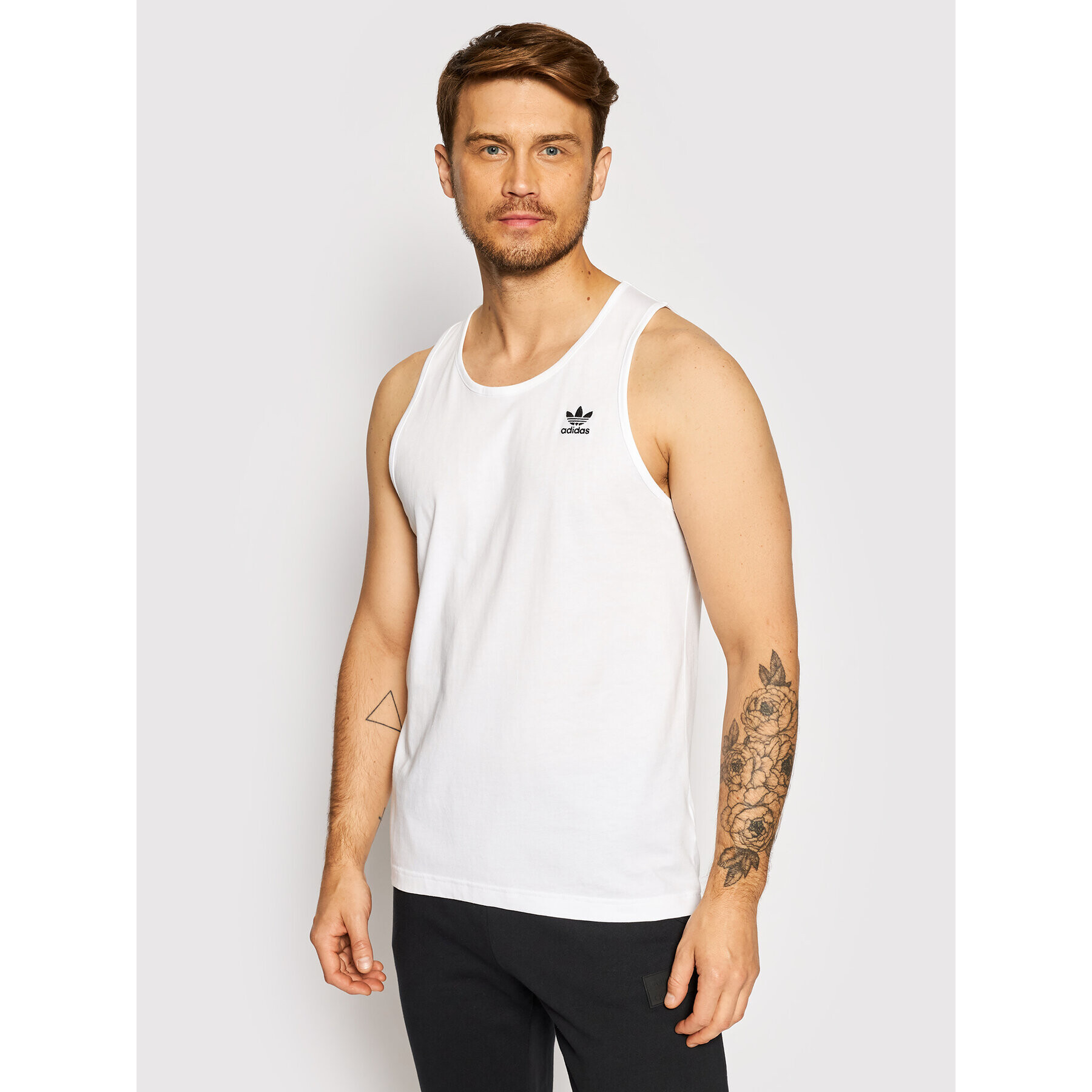 adidas Tank top adicolor Essentials Trefoil H35497 Bílá Regular Fit - Pepit.cz