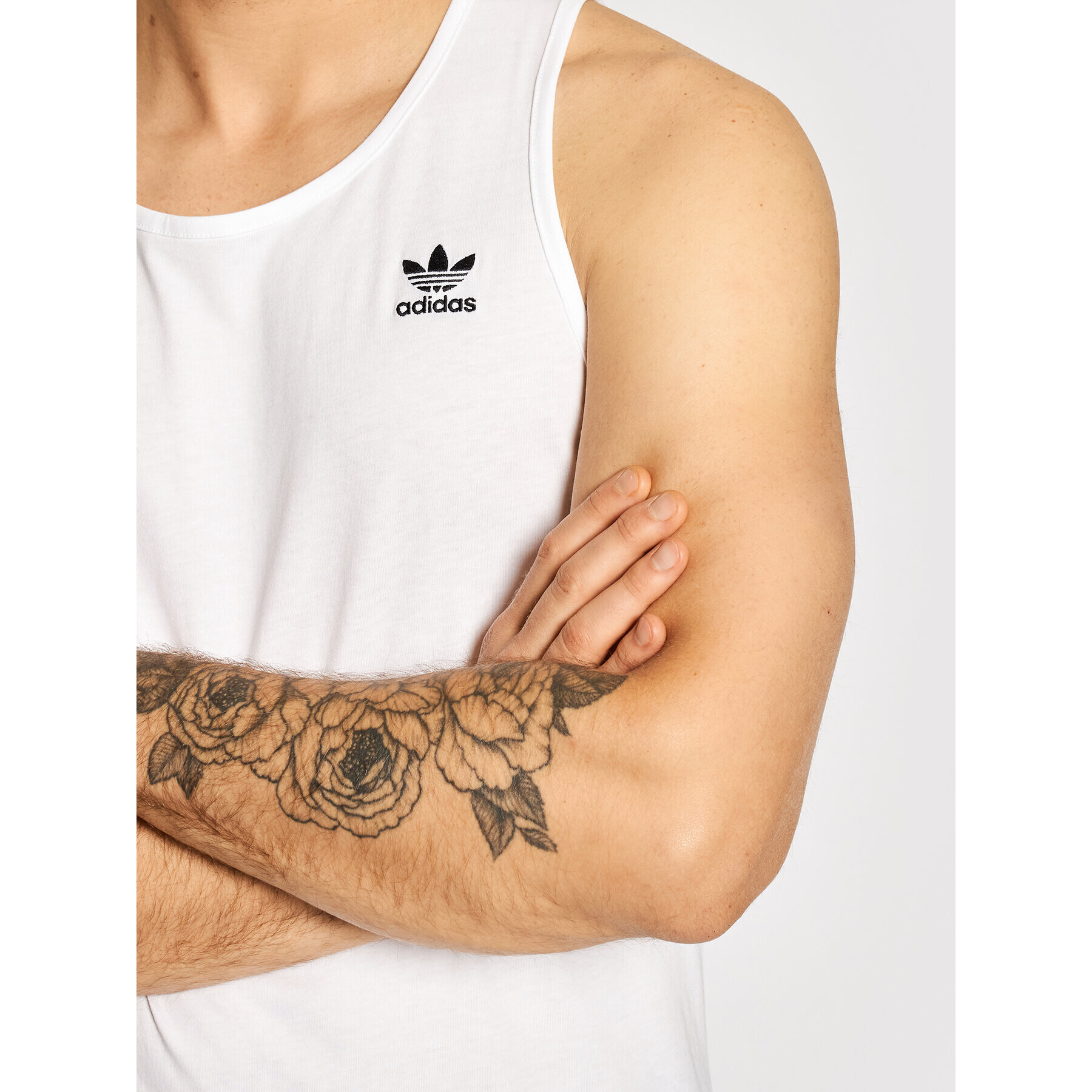 adidas Tank top adicolor Essentials Trefoil H35497 Bílá Regular Fit - Pepit.cz