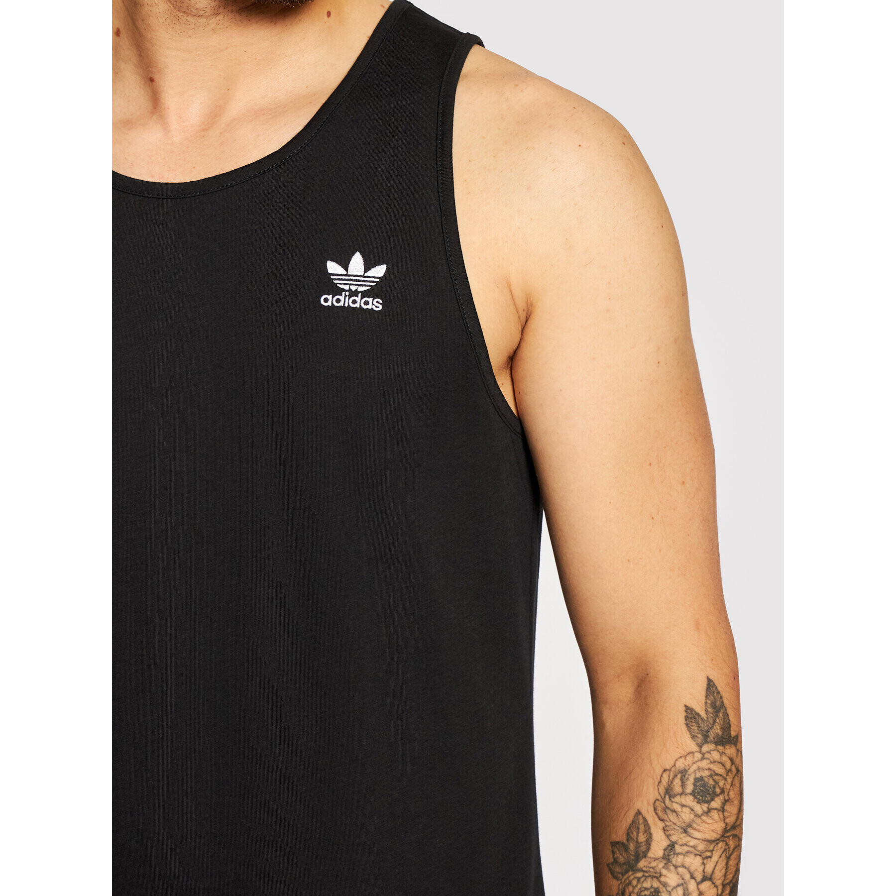 adidas Tank top adicolor Essentials Trefoil H35498 Černá Regular Fit - Pepit.cz