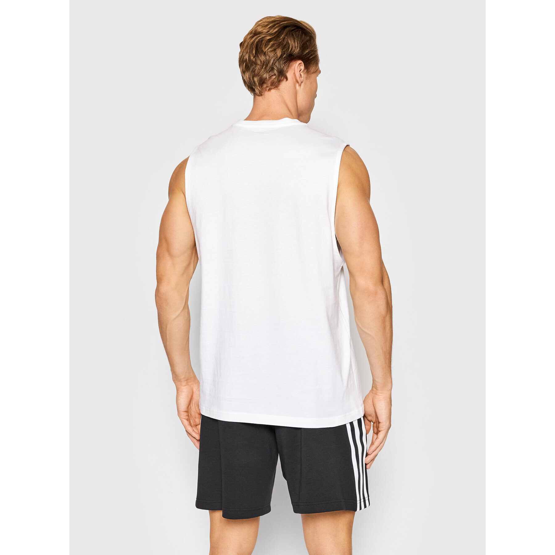 adidas Tank top Essentials Big Logo H14640 Bílá Regular Fit - Pepit.cz