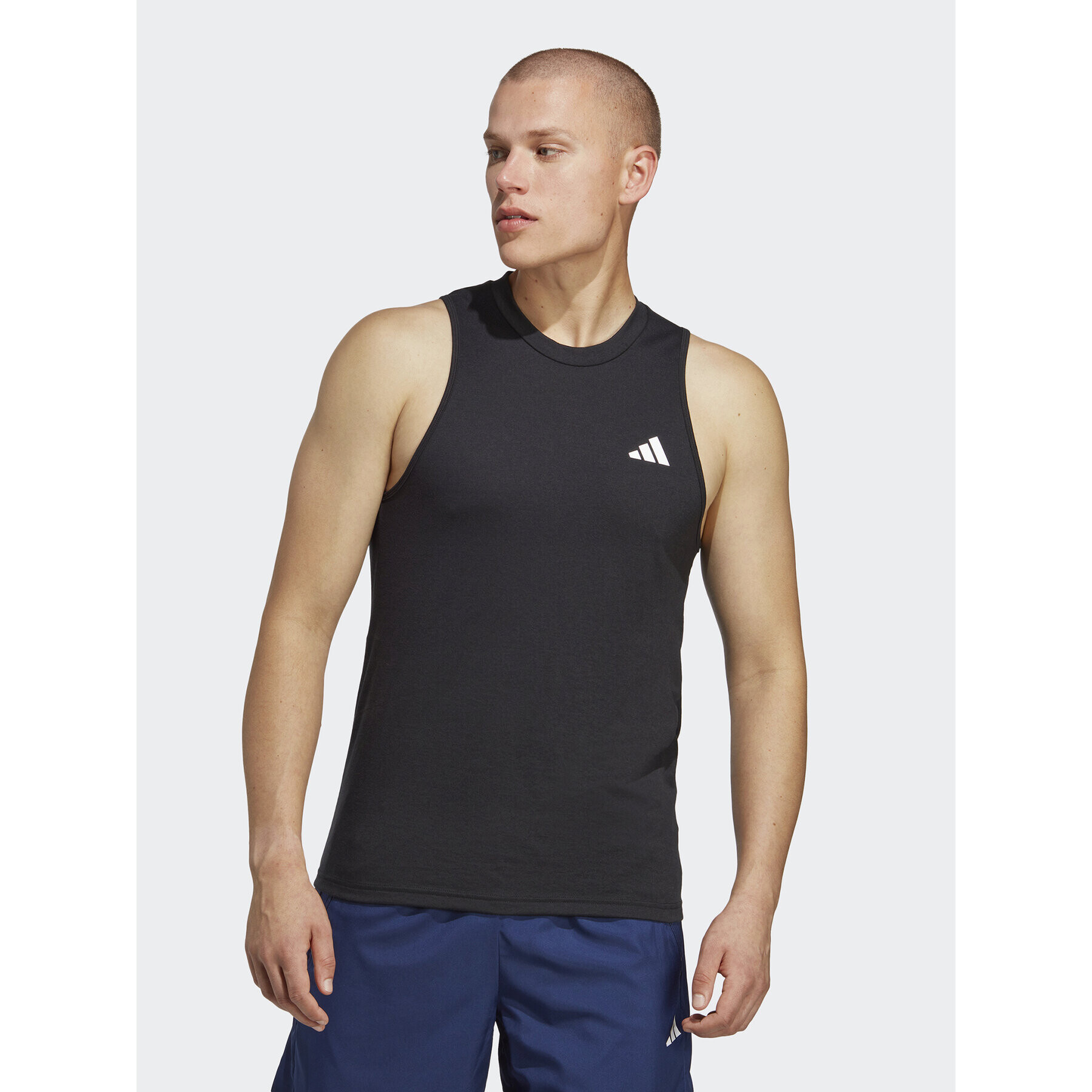 adidas Tank top Train Essentials Feelready Training Tank Top IC6945 Černá Slim Fit - Pepit.cz