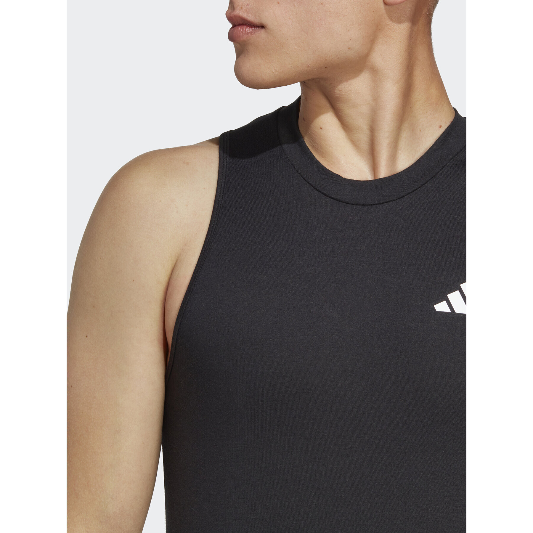 adidas Tank top Train Essentials Feelready Training Tank Top IC6945 Černá Slim Fit - Pepit.cz