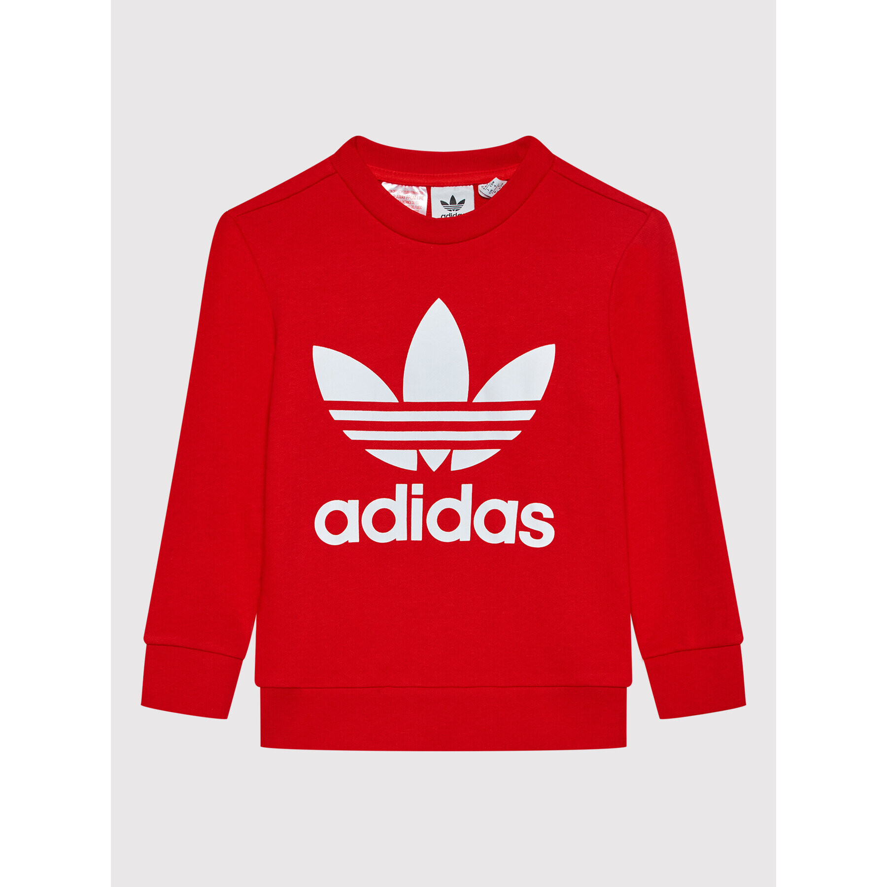 adidas Tepláková souprava adicolor Crew HC1994 Červená Regular Fit - Pepit.cz