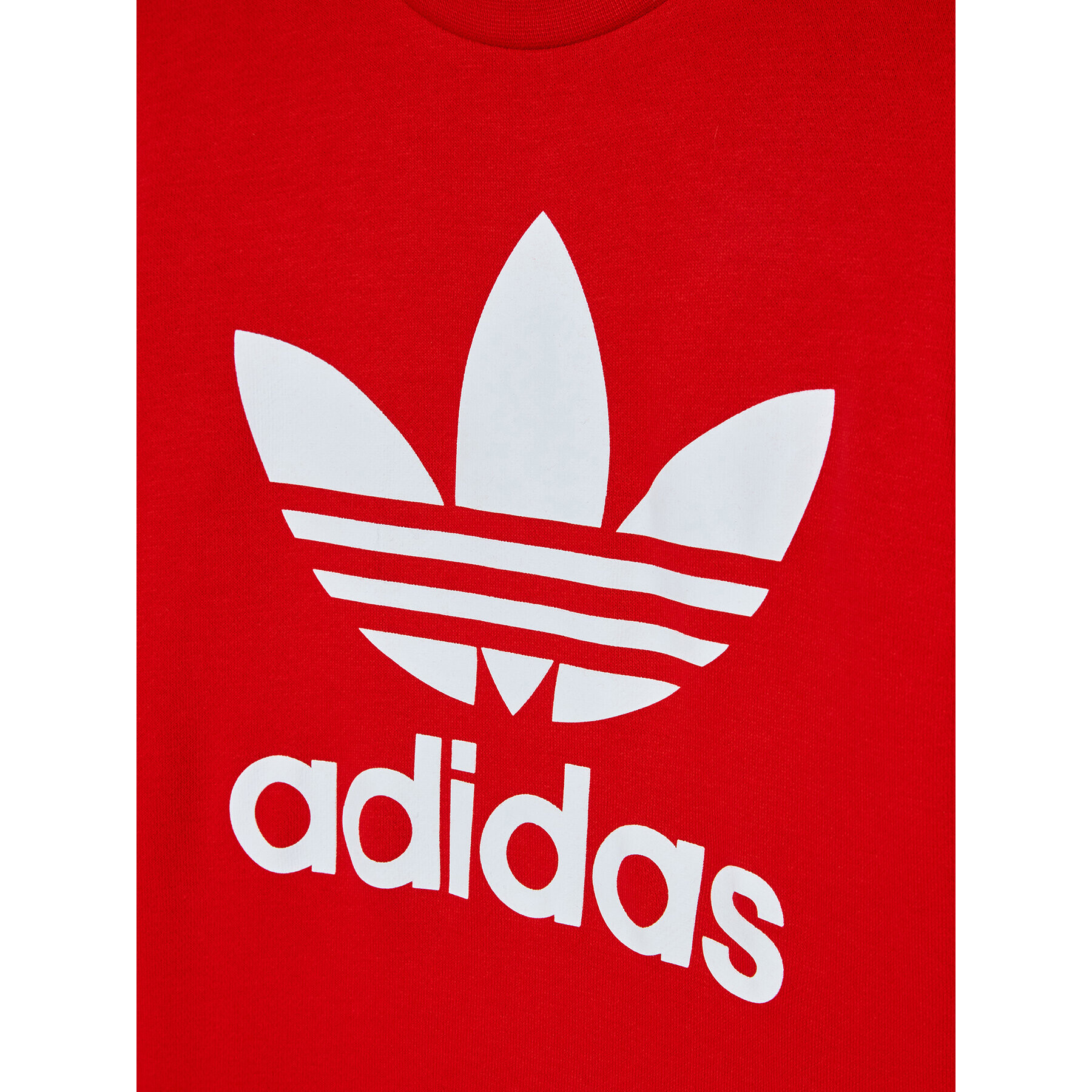 adidas Tepláková souprava adicolor Crew HC1994 Červená Regular Fit - Pepit.cz