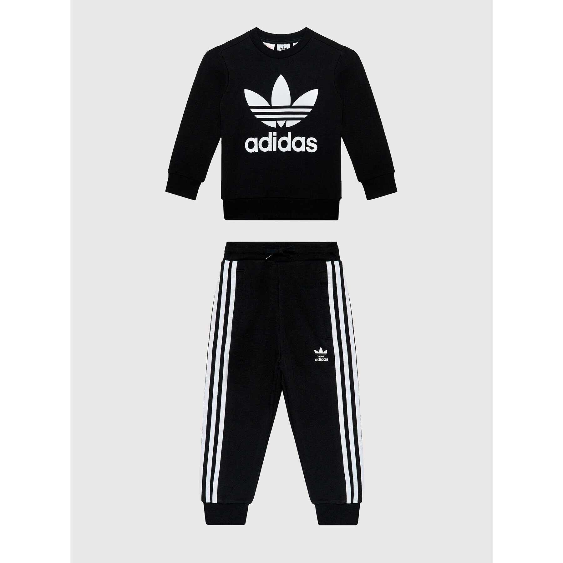 adidas Tepláková souprava adicolor Crew Set H25250 Černá Regular Fit - Pepit.cz