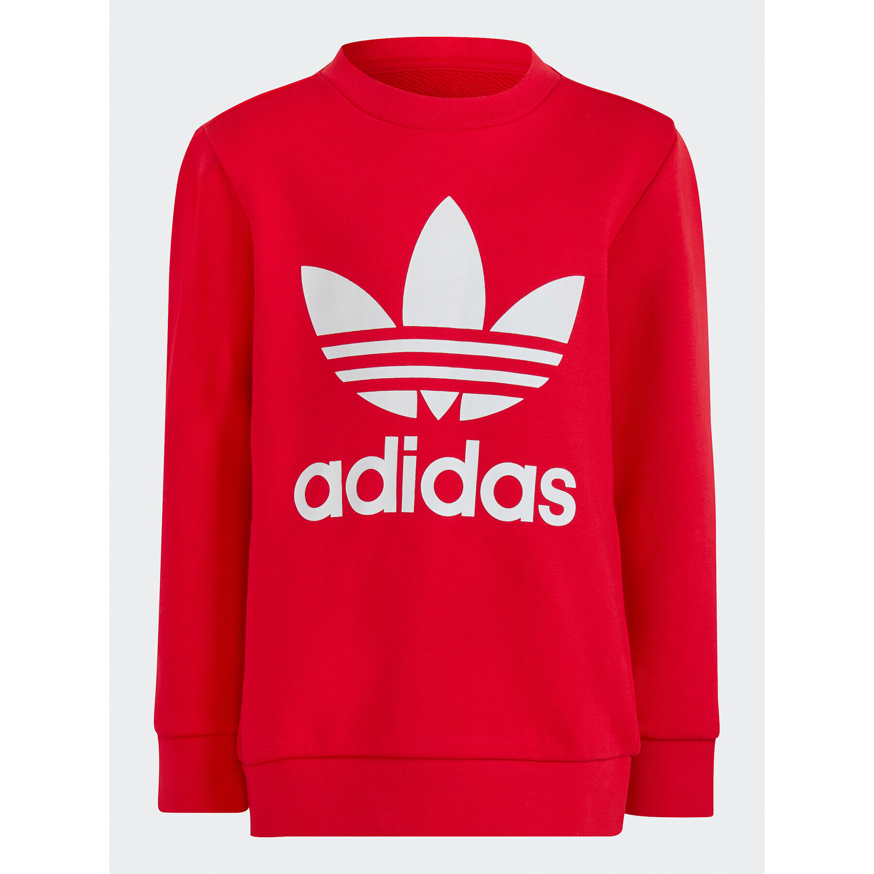 adidas Tepláková souprava Adicolor Crew Set IC9155 Červená Regular Fit - Pepit.cz