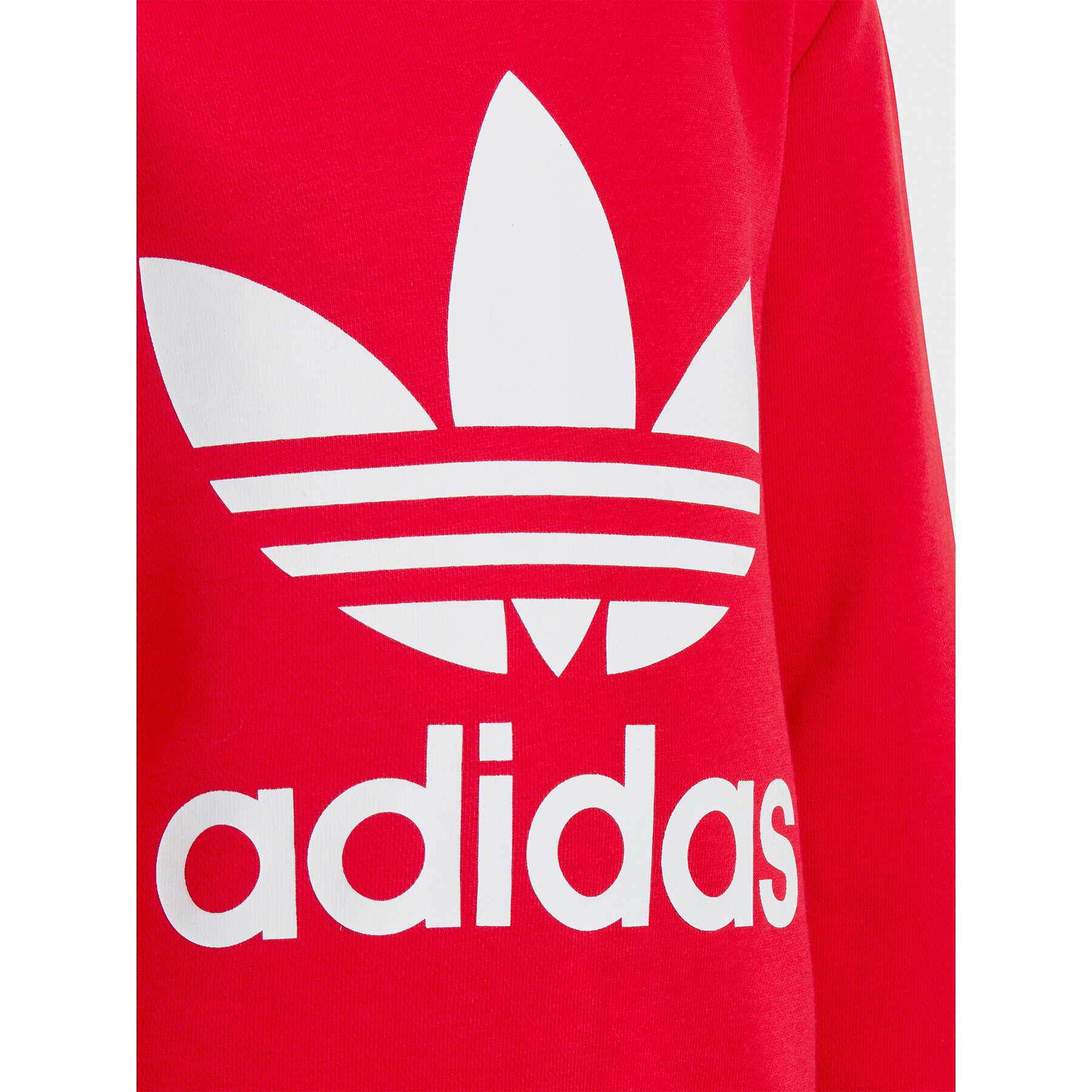 adidas Tepláková souprava Adicolor Crew Set IC9155 Červená Regular Fit - Pepit.cz