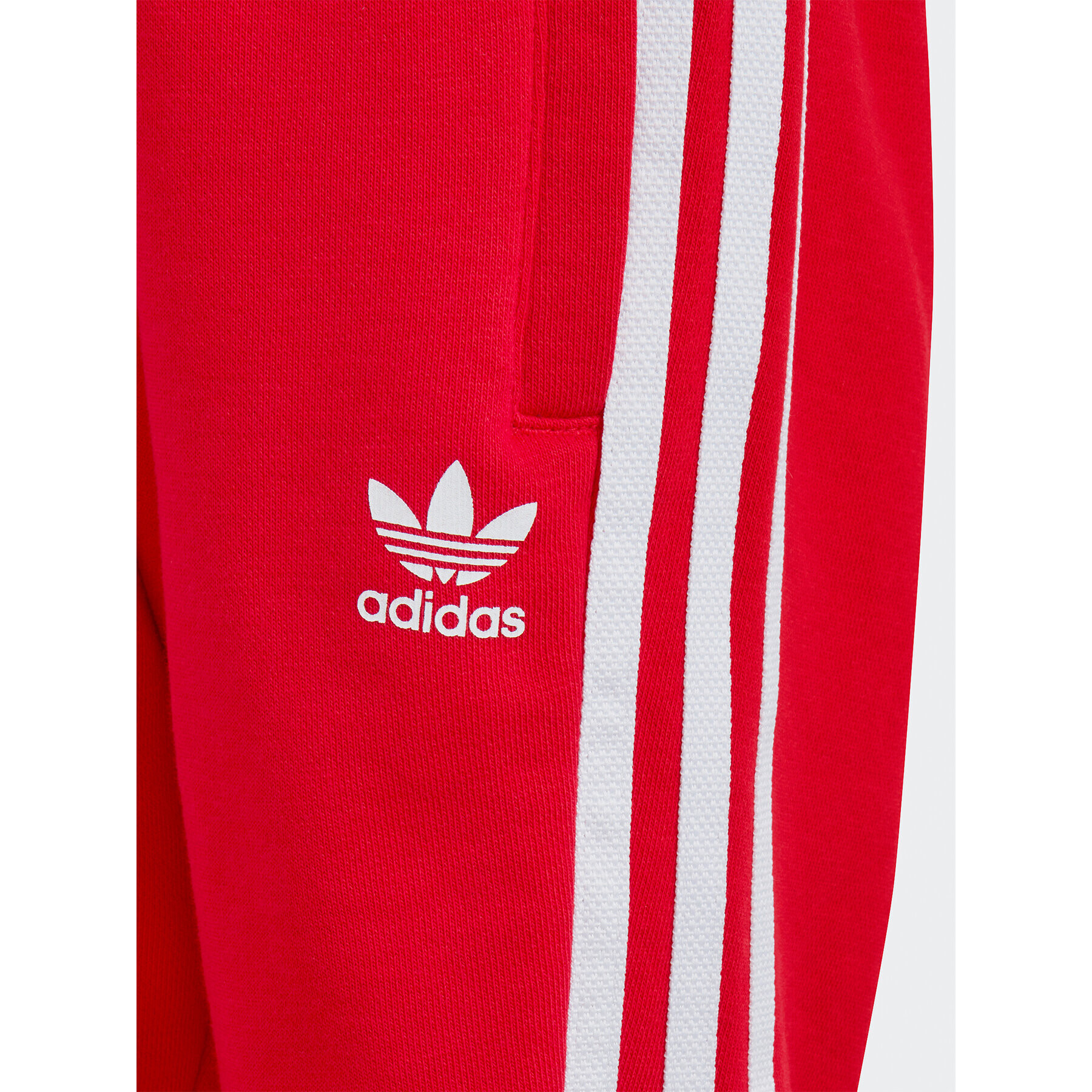 adidas Tepláková souprava Adicolor Crew Set IC9155 Červená Regular Fit - Pepit.cz