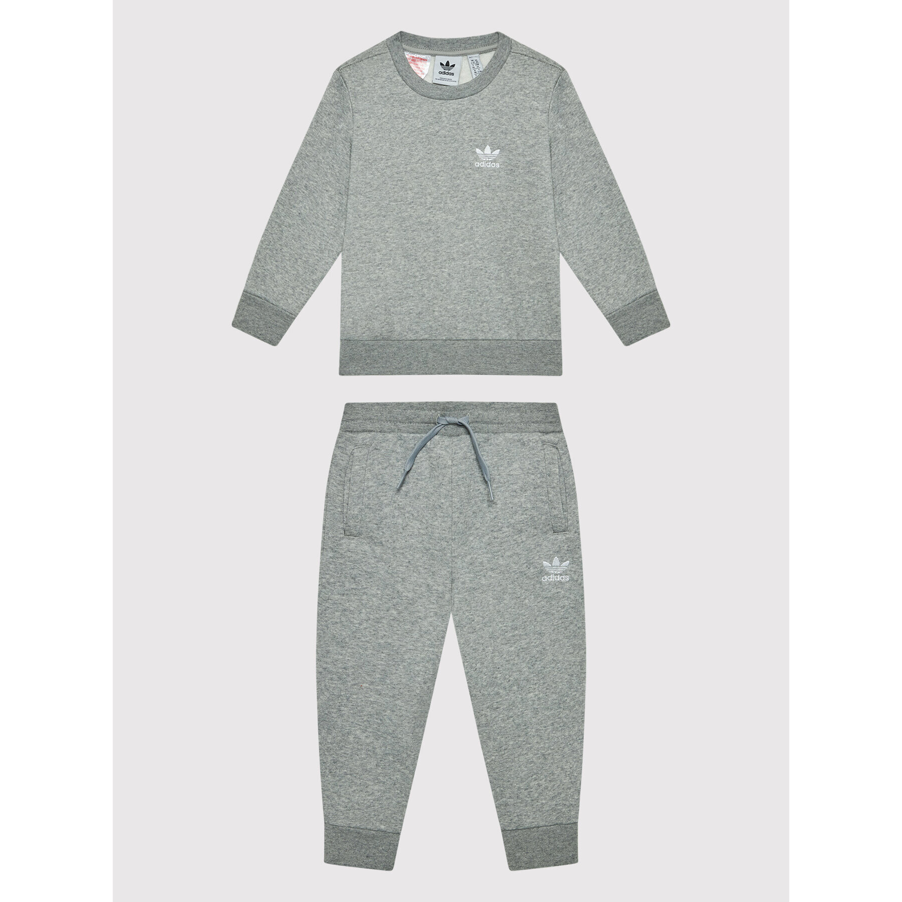 adidas Tepláková souprava adicolor HE6910 Šedá Regular Fit - Pepit.cz