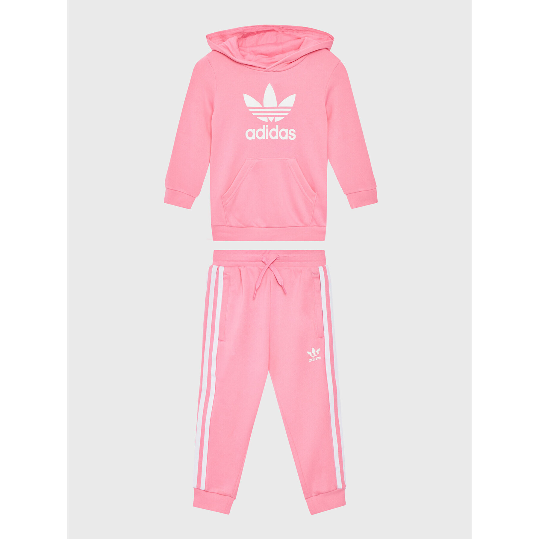 adidas Tepláková souprava adicolor HK2954 Růžová Regular Fit - Pepit.cz