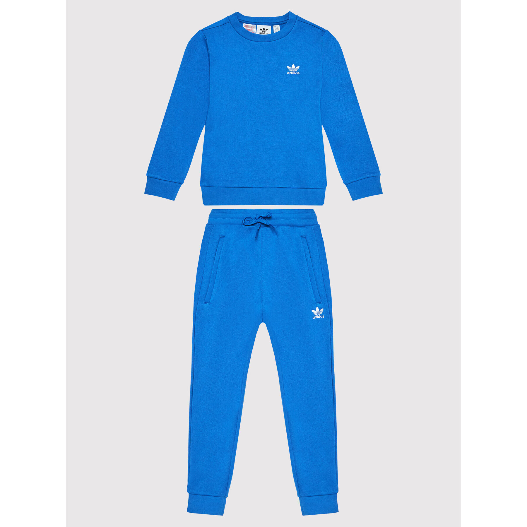 adidas Tepláková souprava adicolor HK7433 Modrá Regular Fit - Pepit.cz