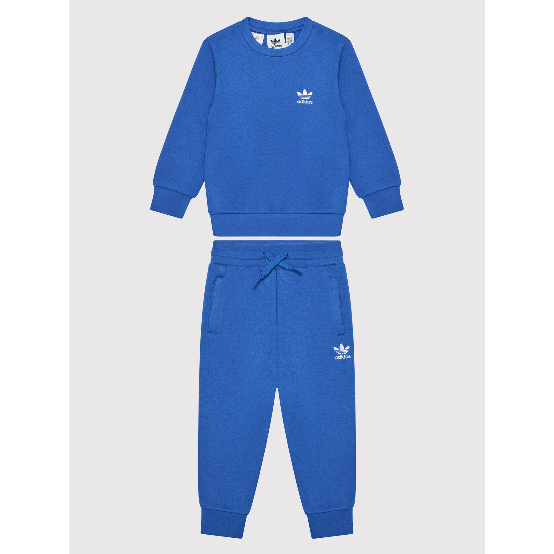 adidas Tepláková souprava adicolor HK7472 Modrá Regular Fit - Pepit.cz