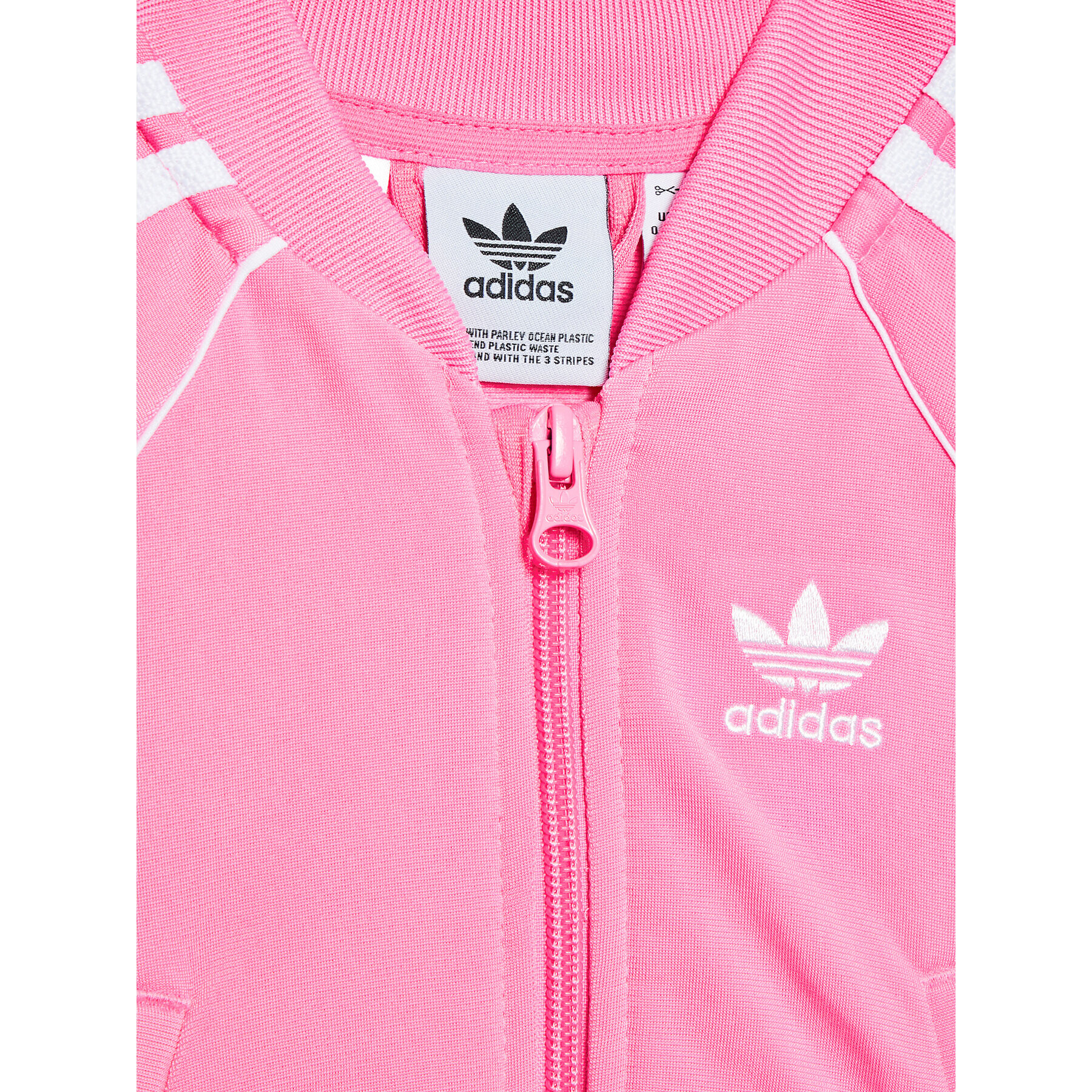 adidas Tepláková souprava adicolor HK7485 Růžová Regular Fit - Pepit.cz