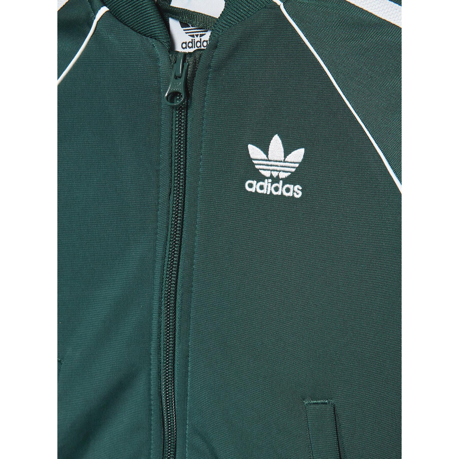 adidas Tepláková souprava adicolor HK7487 Zelená Regular Fit - Pepit.cz