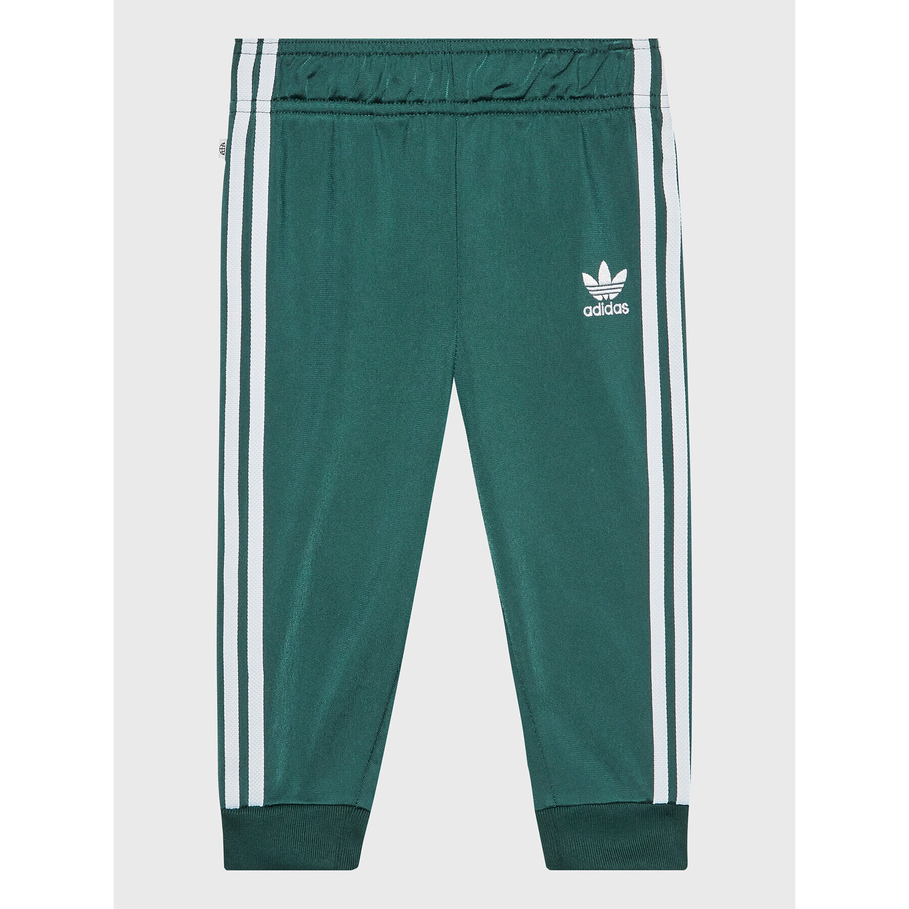 adidas Tepláková souprava adicolor HK7487 Zelená Regular Fit - Pepit.cz