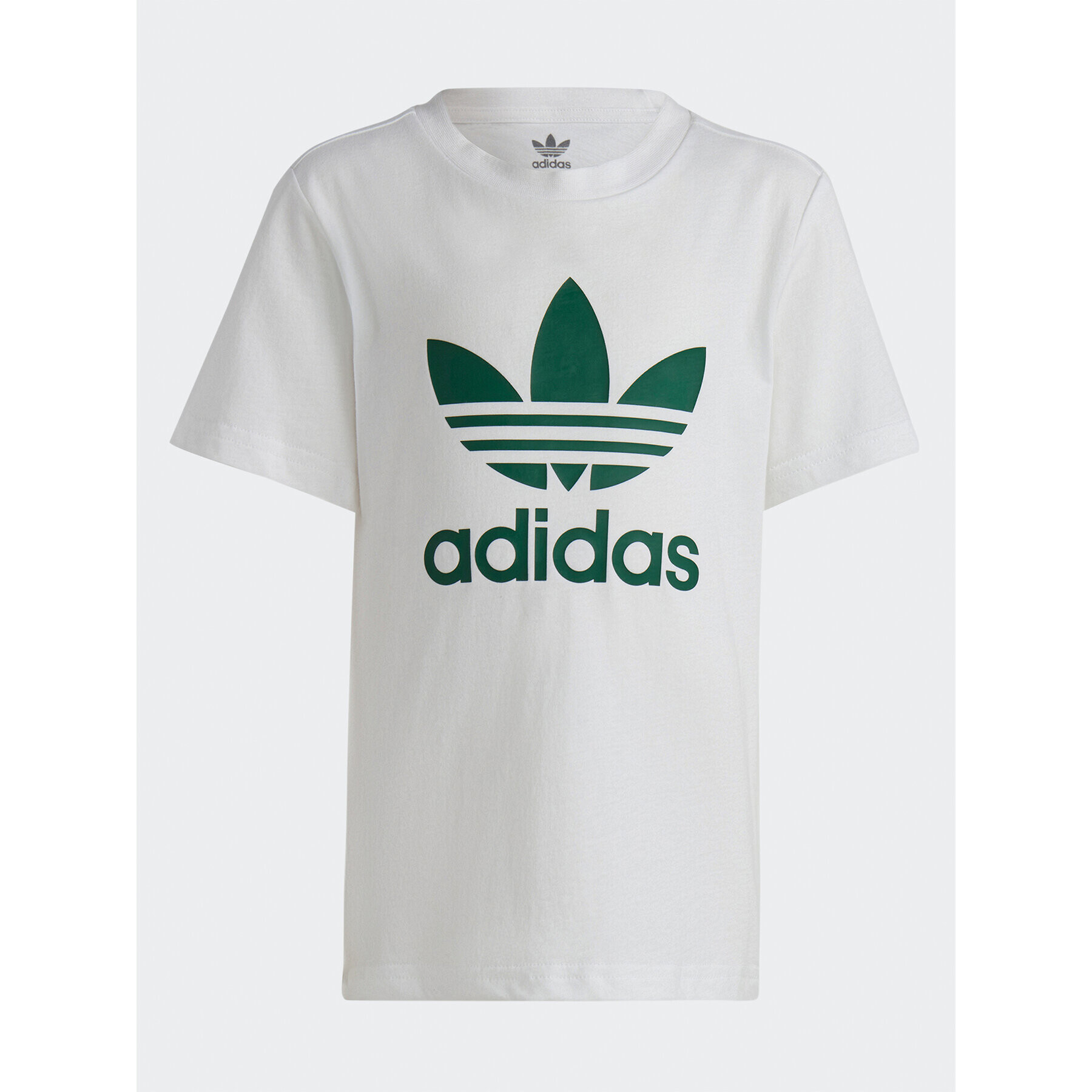 adidas Tepláková souprava Adicolor Shorts and Tee Set IB8663 Zelená Regular Fit - Pepit.cz