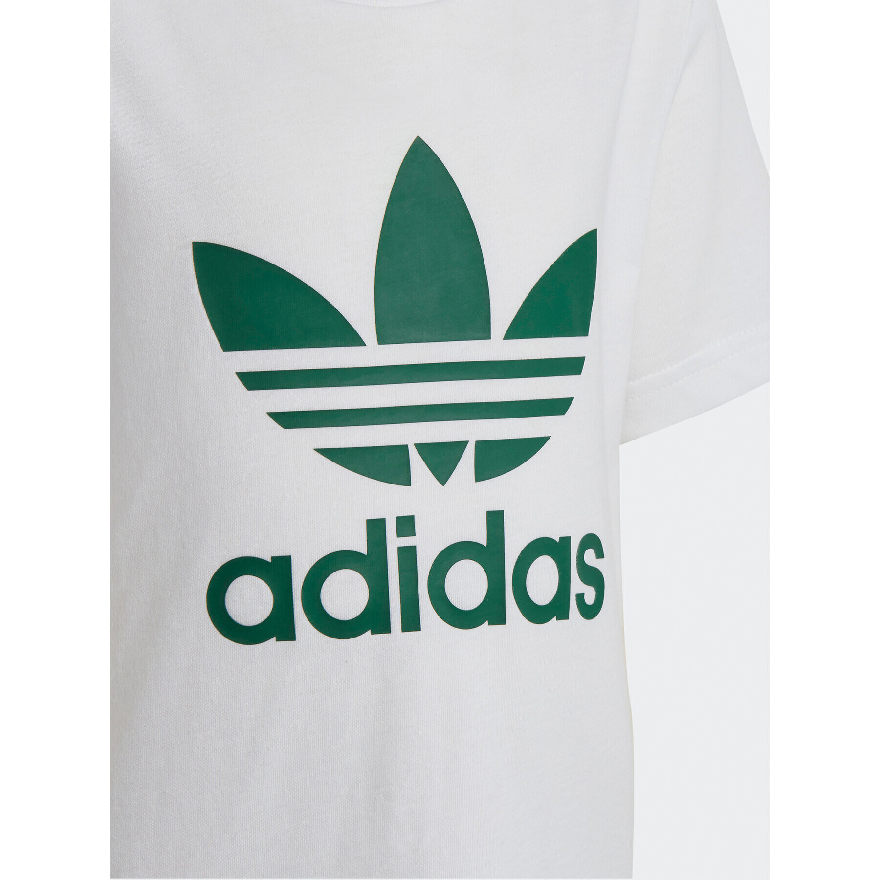 adidas Tepláková souprava Adicolor Shorts and Tee Set IB8663 Zelená Regular Fit - Pepit.cz