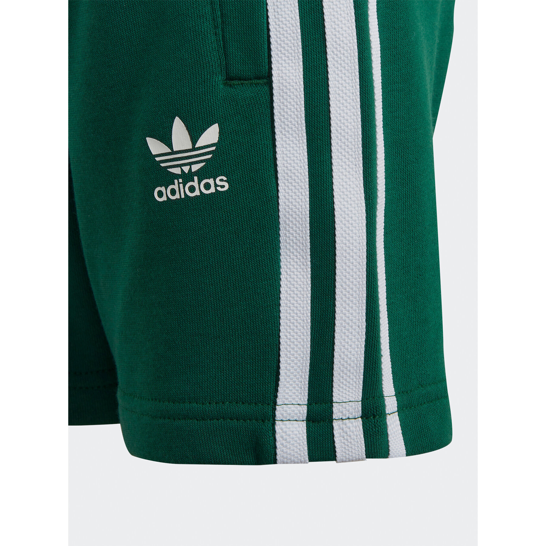 adidas Tepláková souprava Adicolor Shorts and Tee Set IB8663 Zelená Regular Fit - Pepit.cz