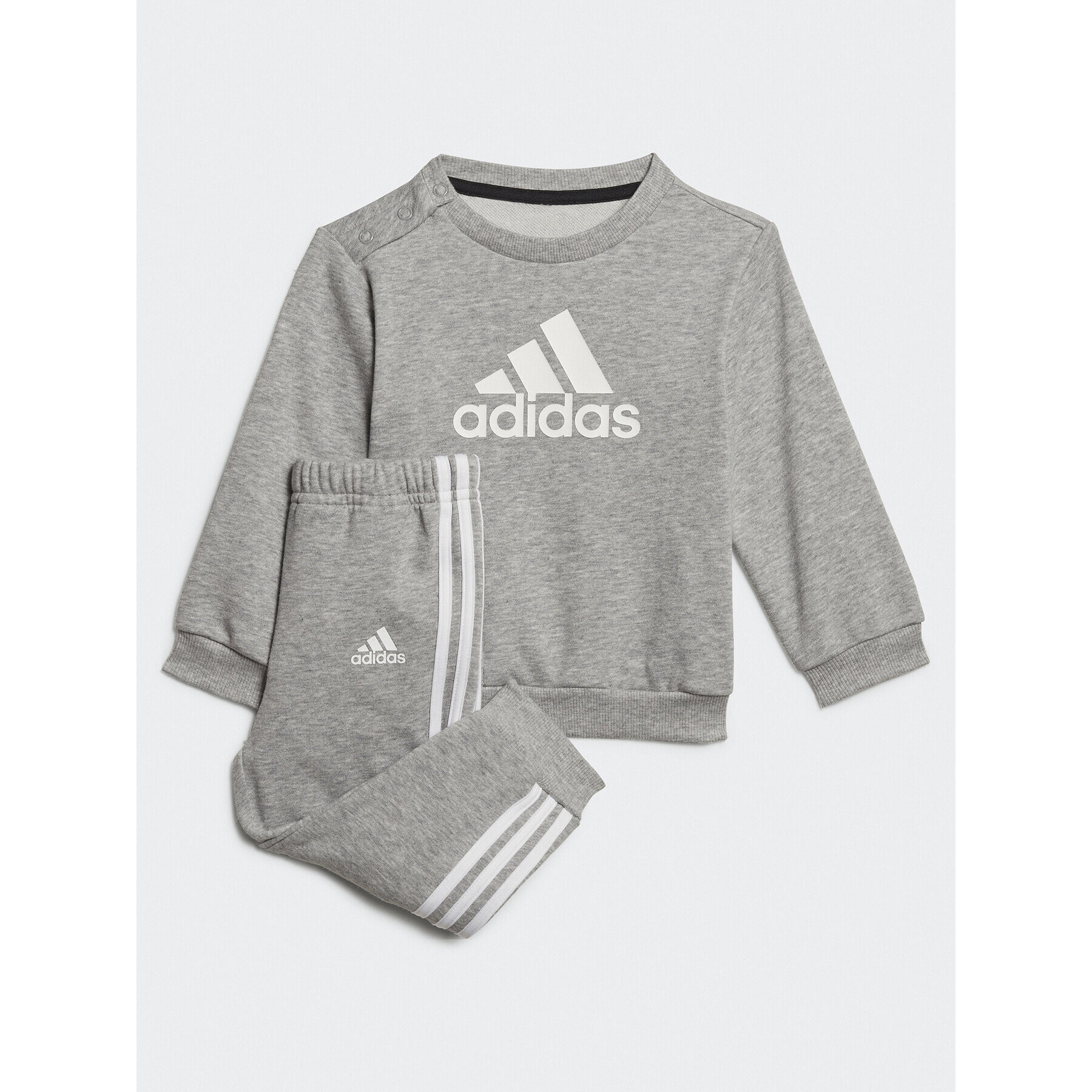 adidas Tepláková souprava Badge of Sport French Terry Jogger HM6613 Šedá Regular Fit - Pepit.cz