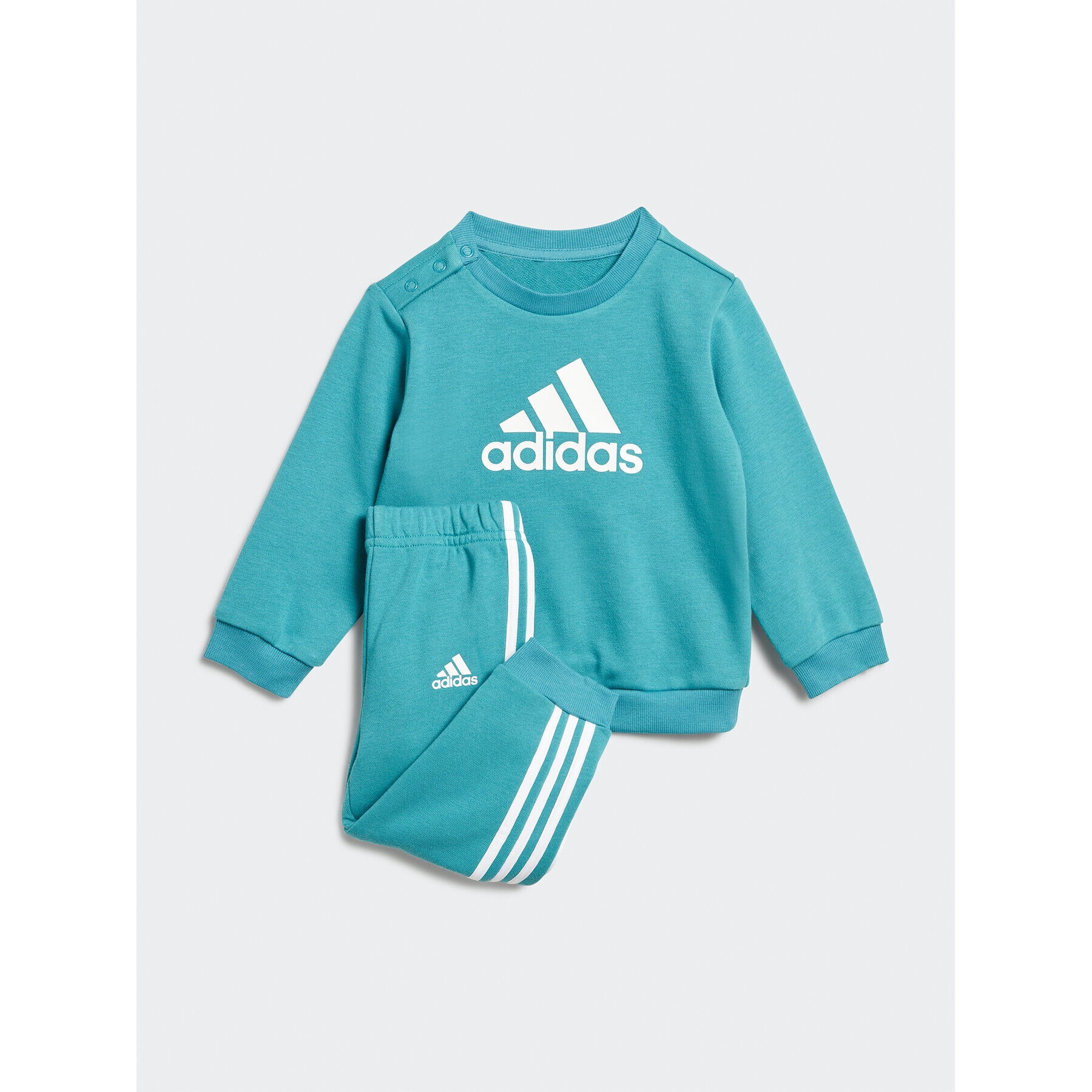 adidas Tepláková souprava Badge of Sport French Terry Jogger IK3108 Tyrkysová Regular Fit - Pepit.cz