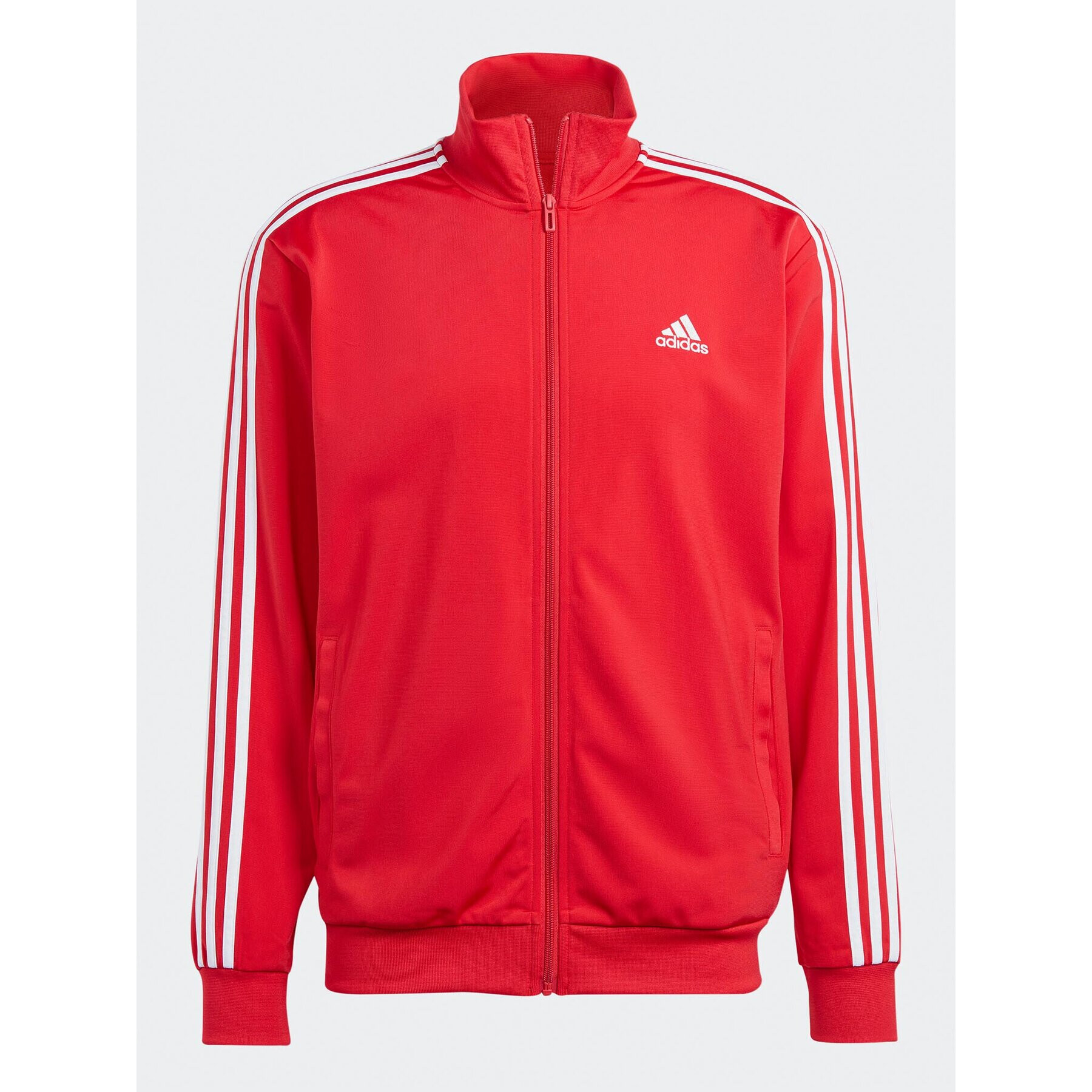 adidas Tepláková souprava Basic 3-Stripes IJ6056 Červená Regular Fit - Pepit.cz