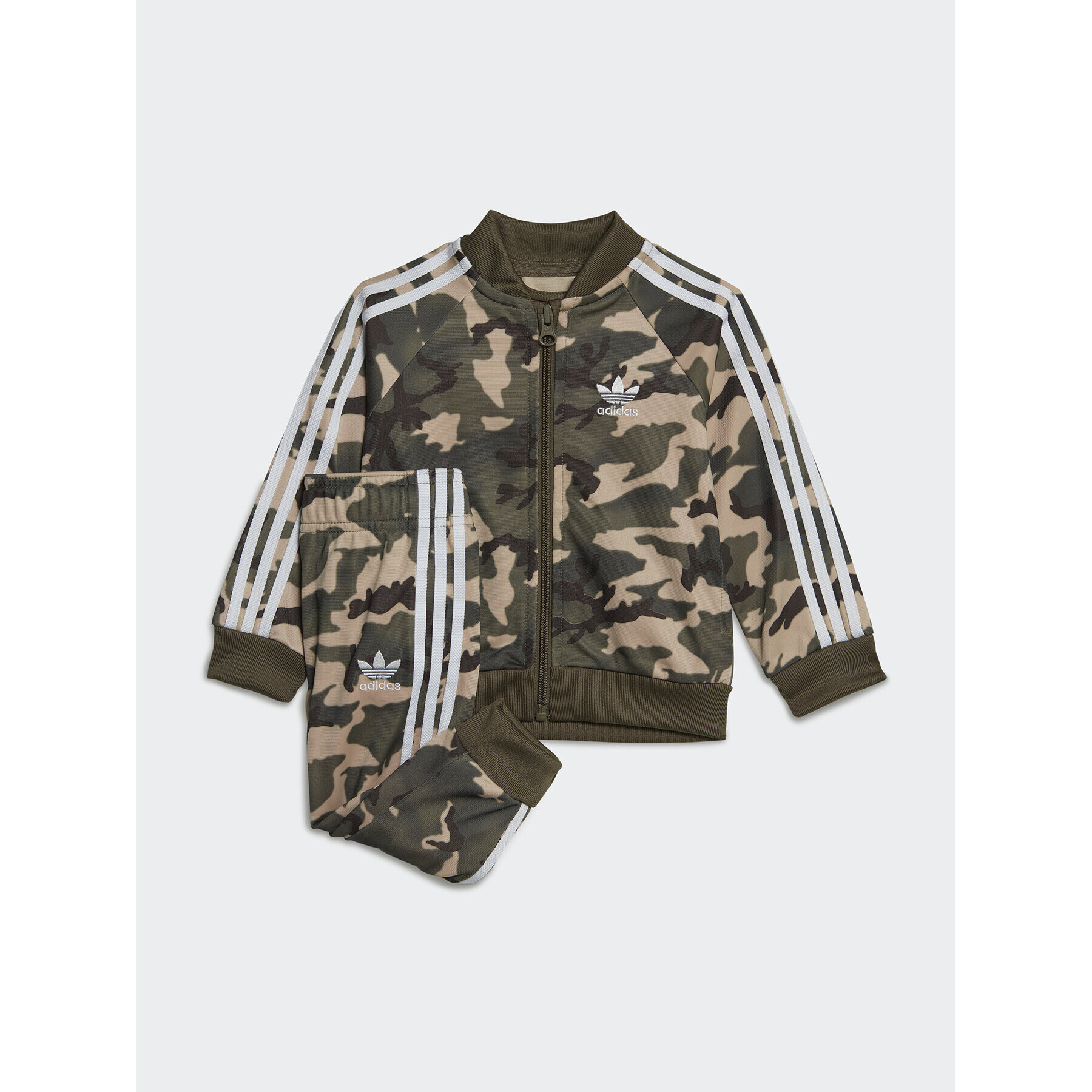 adidas Tepláková souprava Camo SST Set IC2108 Béžová Regular Fit - Pepit.cz