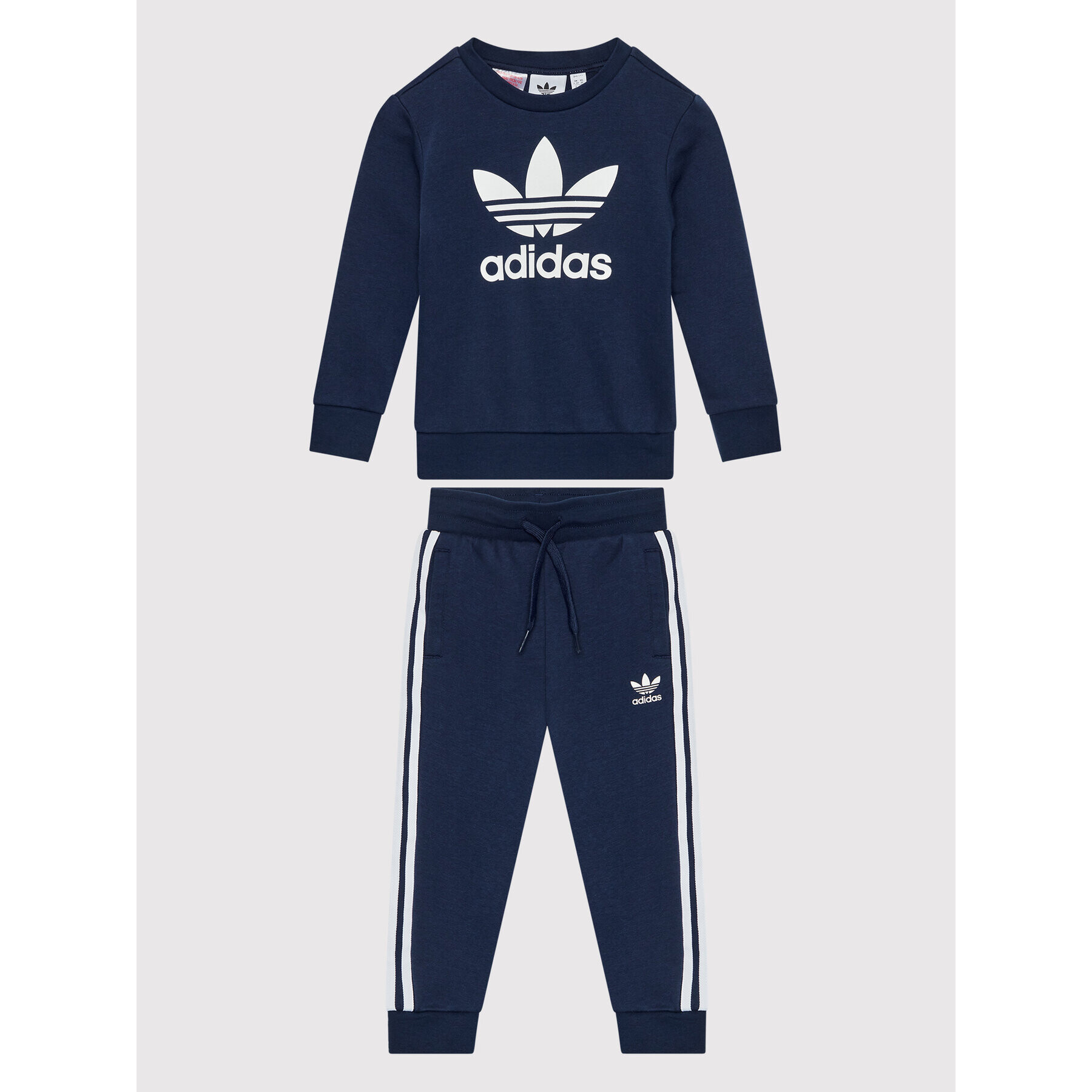 adidas Tepláková souprava Crew HK7495 Tmavomodrá Regular Fit - Pepit.cz