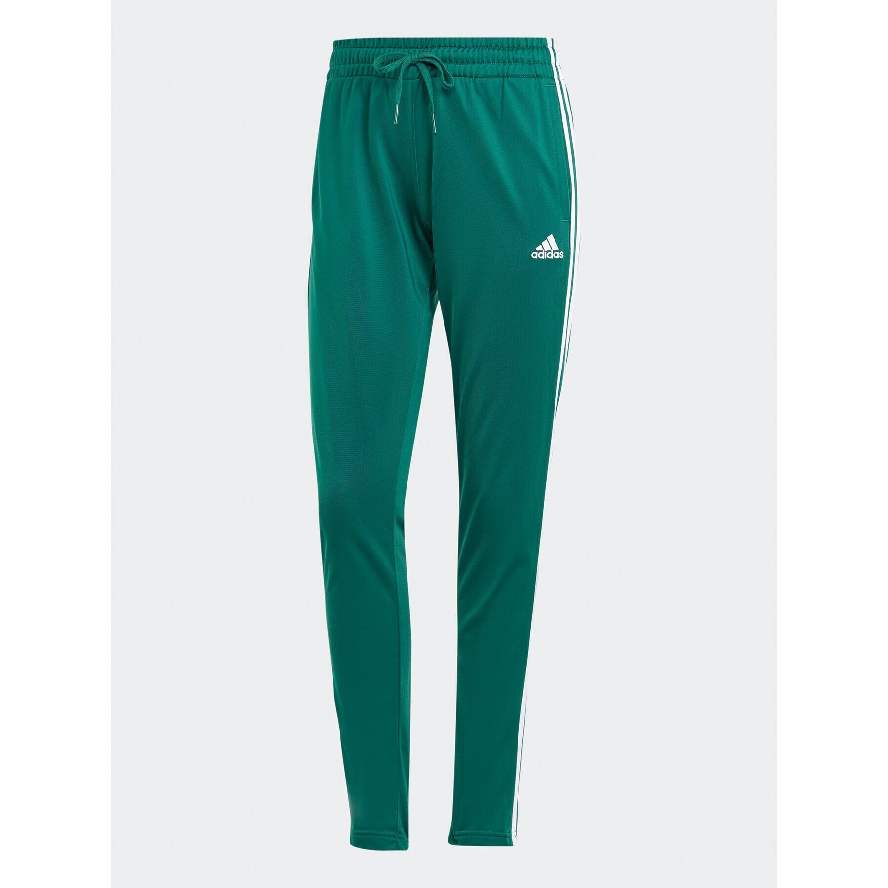 adidas Tepláková souprava Essentials 3-Stripes IJ8785 Zelená Slim Fit - Pepit.cz