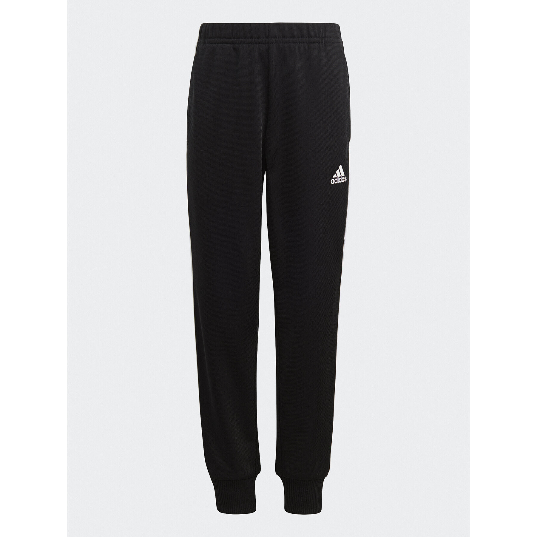 adidas Tepláková souprava Essentials 3-Stripes Shiny Tracksuit HR5906 Černá Slim Fit - Pepit.cz