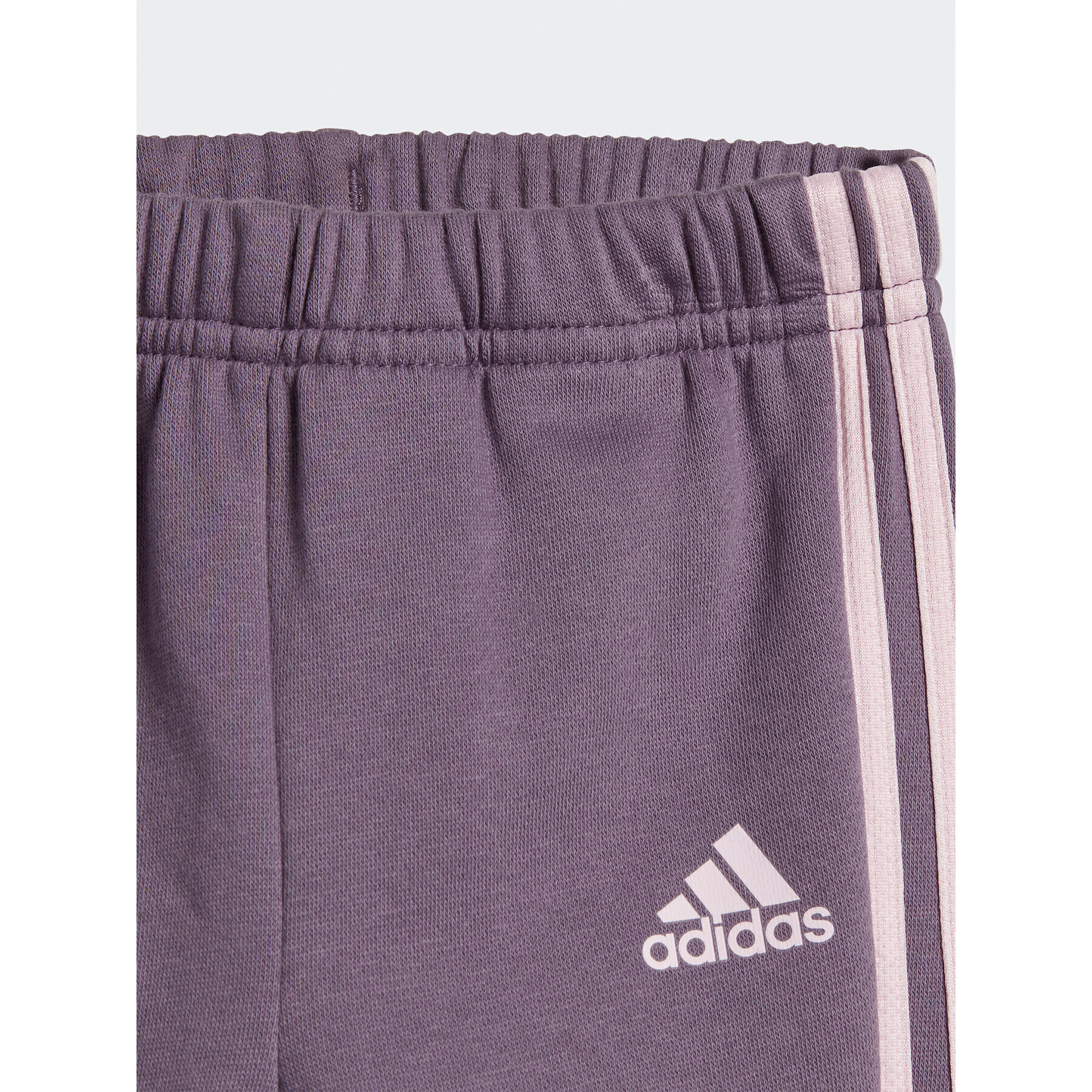 adidas Tepláková souprava Essentials Full-Zip Hooded Jogger Set IJ8851 Růžová Regular Fit - Pepit.cz