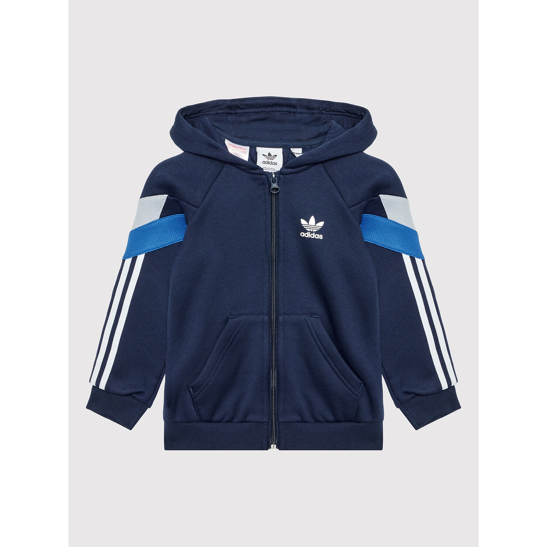 adidas Tepláková souprava Full-Zip HL2209 Tmavomodrá Regular Fit - Pepit.cz