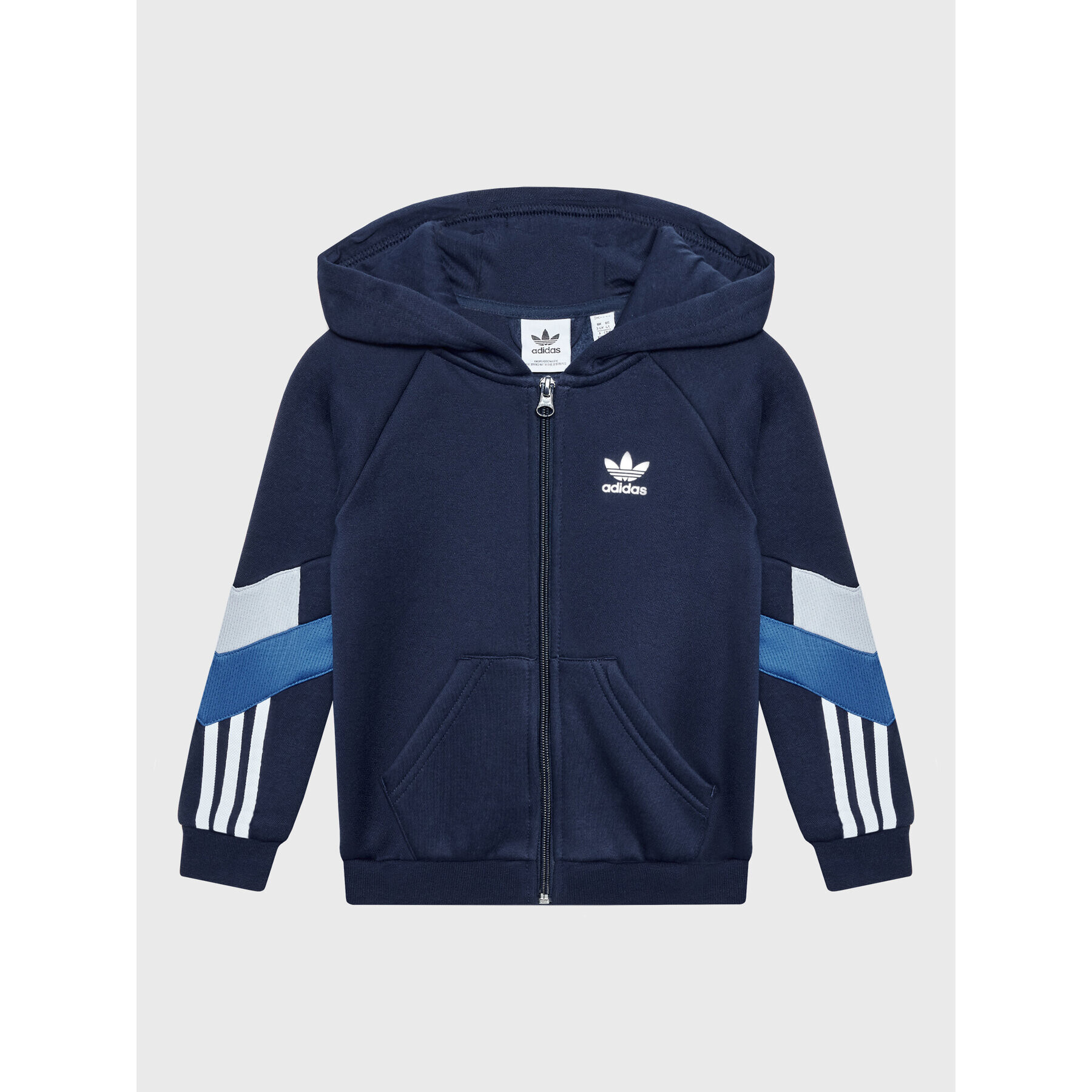 adidas Tepláková souprava Full-Zip HL6862 Tmavomodrá Regular Fit - Pepit.cz