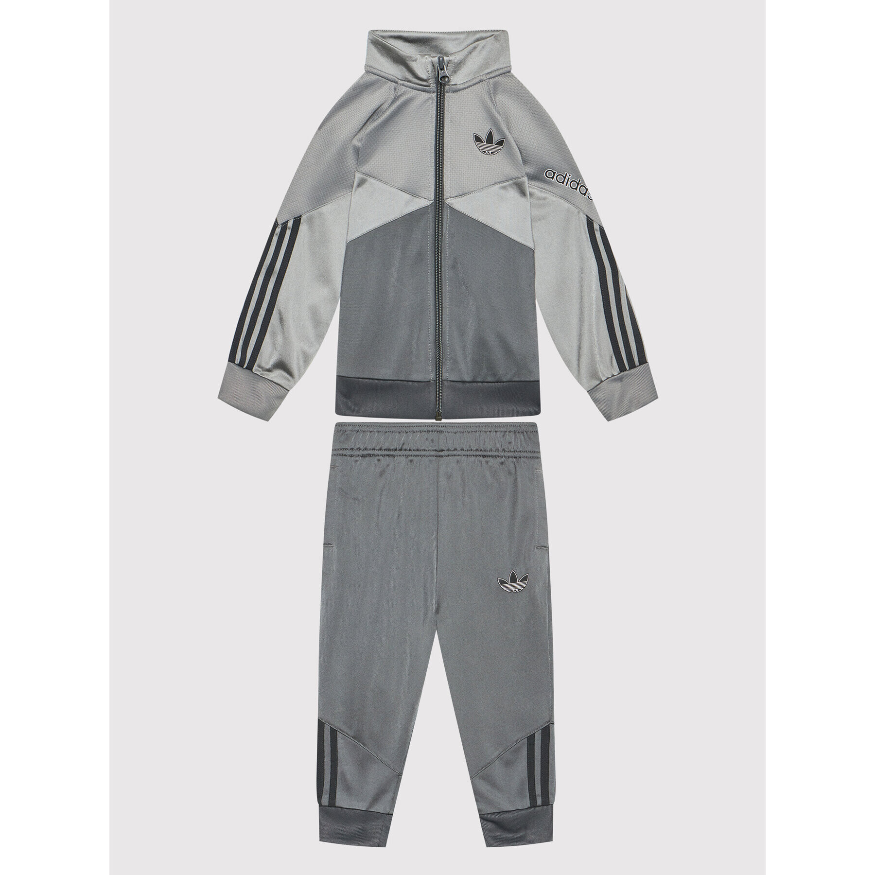 adidas Tepláková souprava H25244 Šedá Regular Fit - Pepit.cz