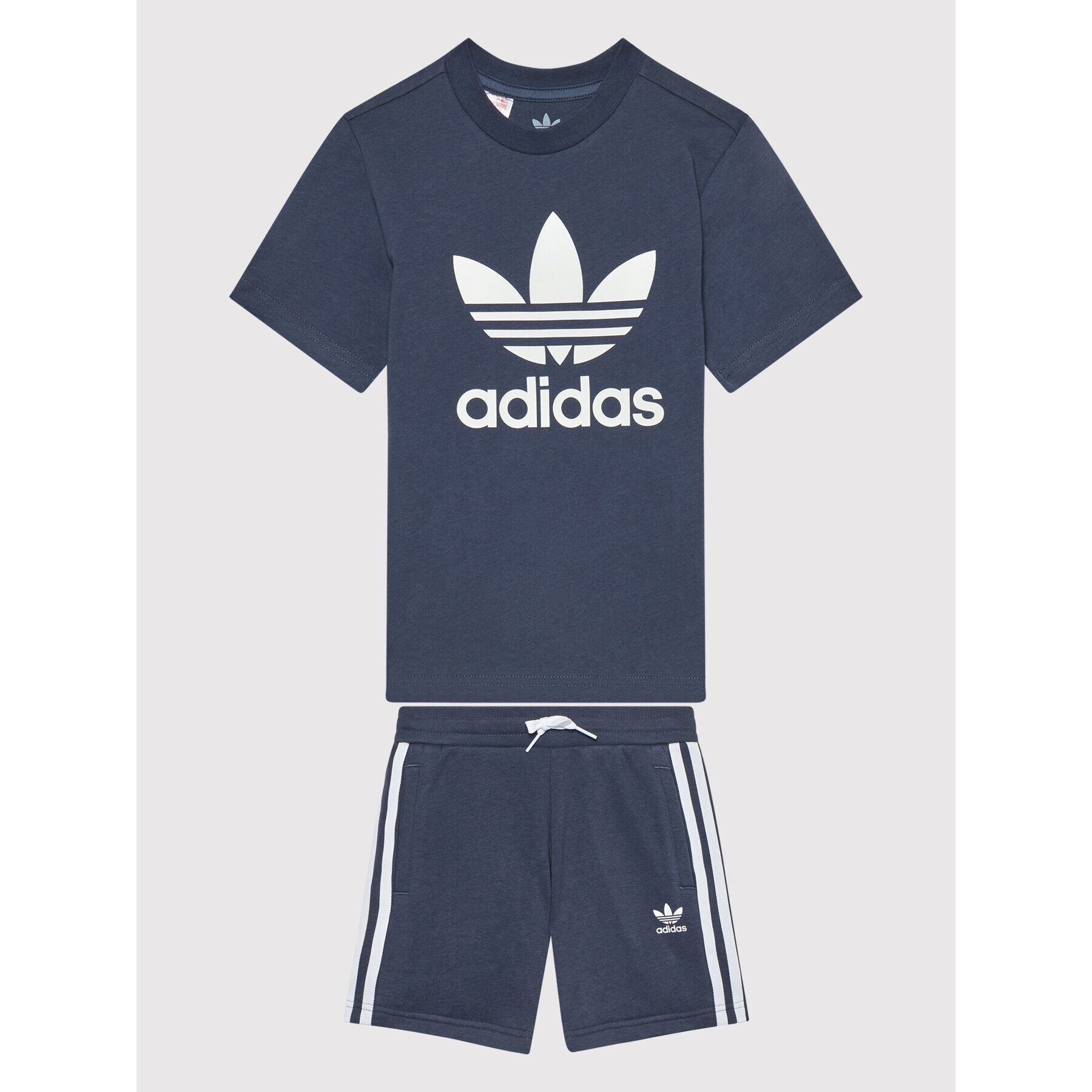 adidas Tepláková souprava Short Tee Set HC9445 Tmavomodrá Regular Fit - Pepit.cz