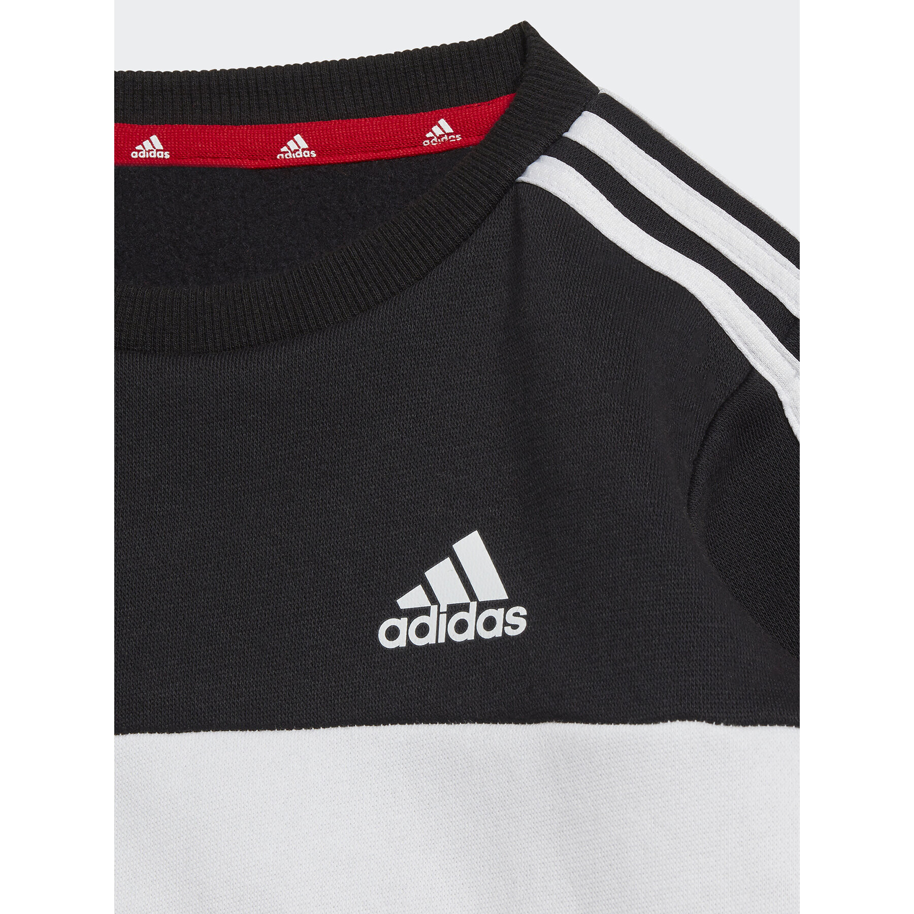 adidas Tepláková souprava Tiberio 3-Stripes Colorblock IA3125 Černá Slim Fit - Pepit.cz