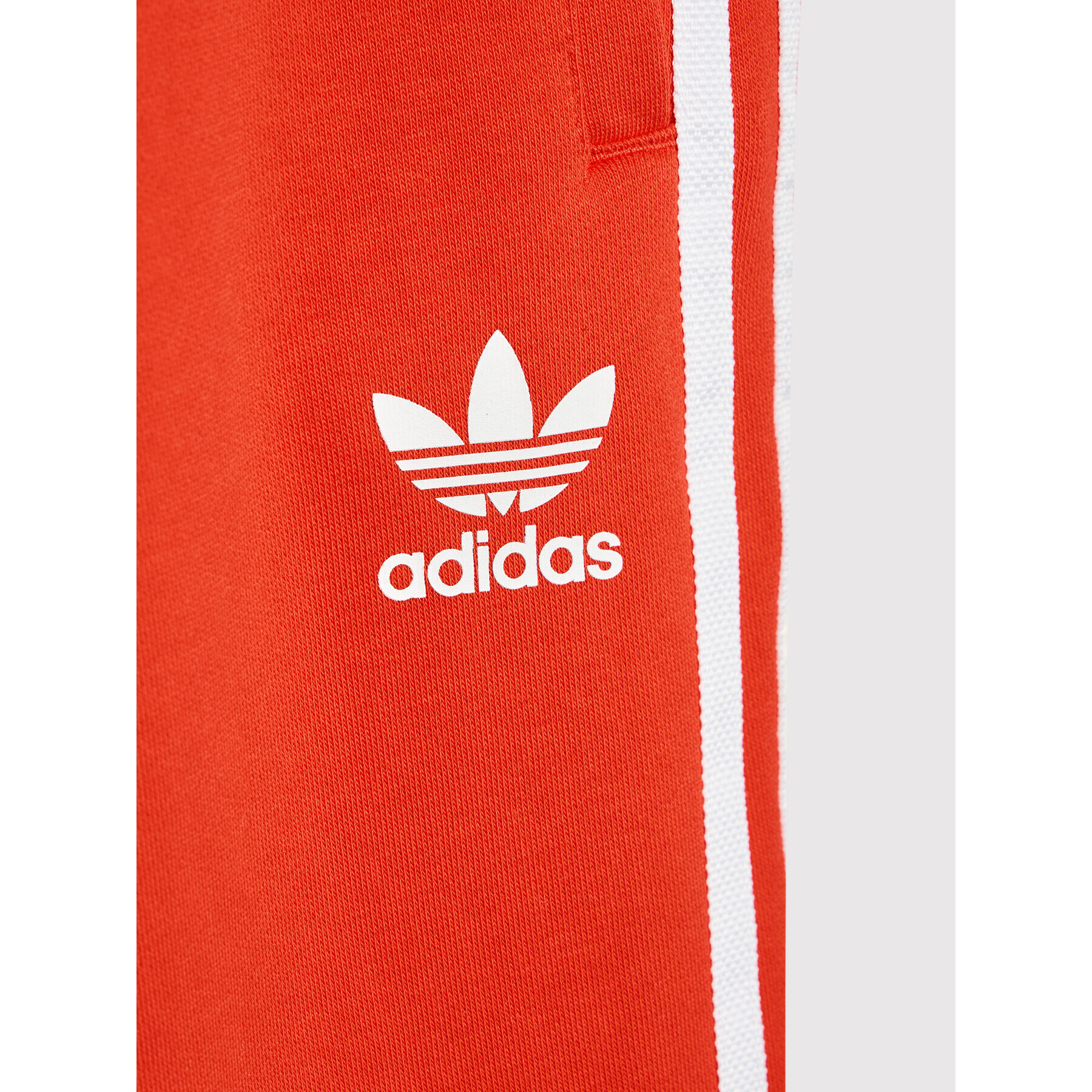 adidas Teplákové kalhoty 3-Stripes HD2037 Červená Regular Fit - Pepit.cz