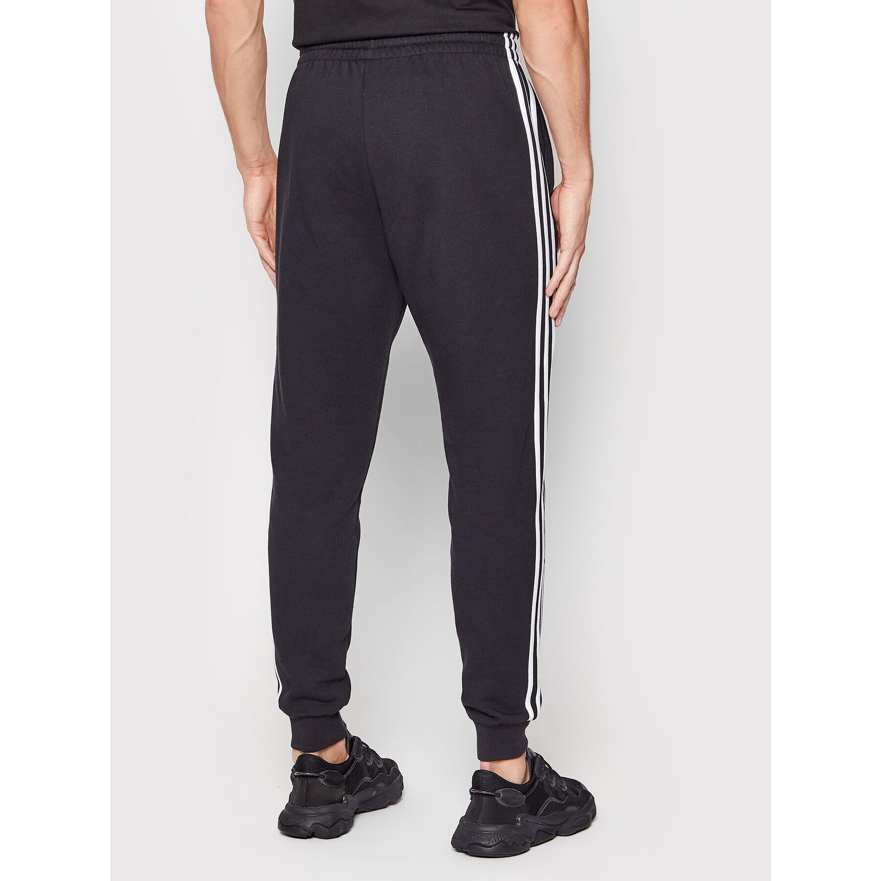 adidas Teplákové kalhoty 3s Fl GM1089 Černá Slim Fit - Pepit.cz